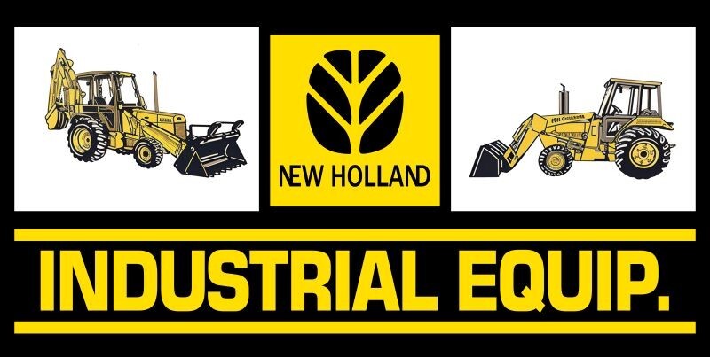 New Holland Industrial Equipment NEW Sign 24×48″ USA STEEL XXL Size