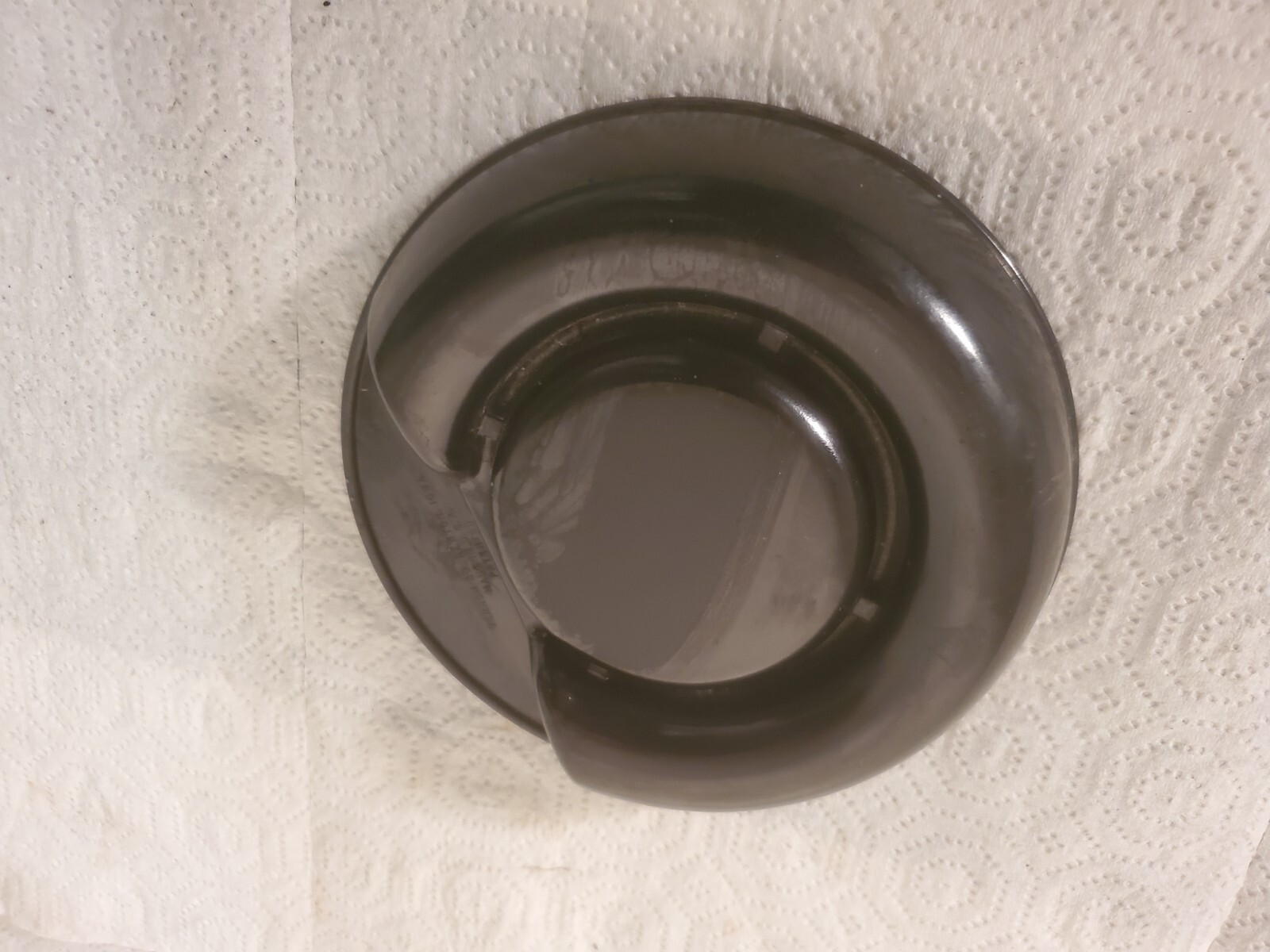 5-1/2″ Hard Plastic Ashtray Sheffield Cattle Company Sheffield Iowa Ranching