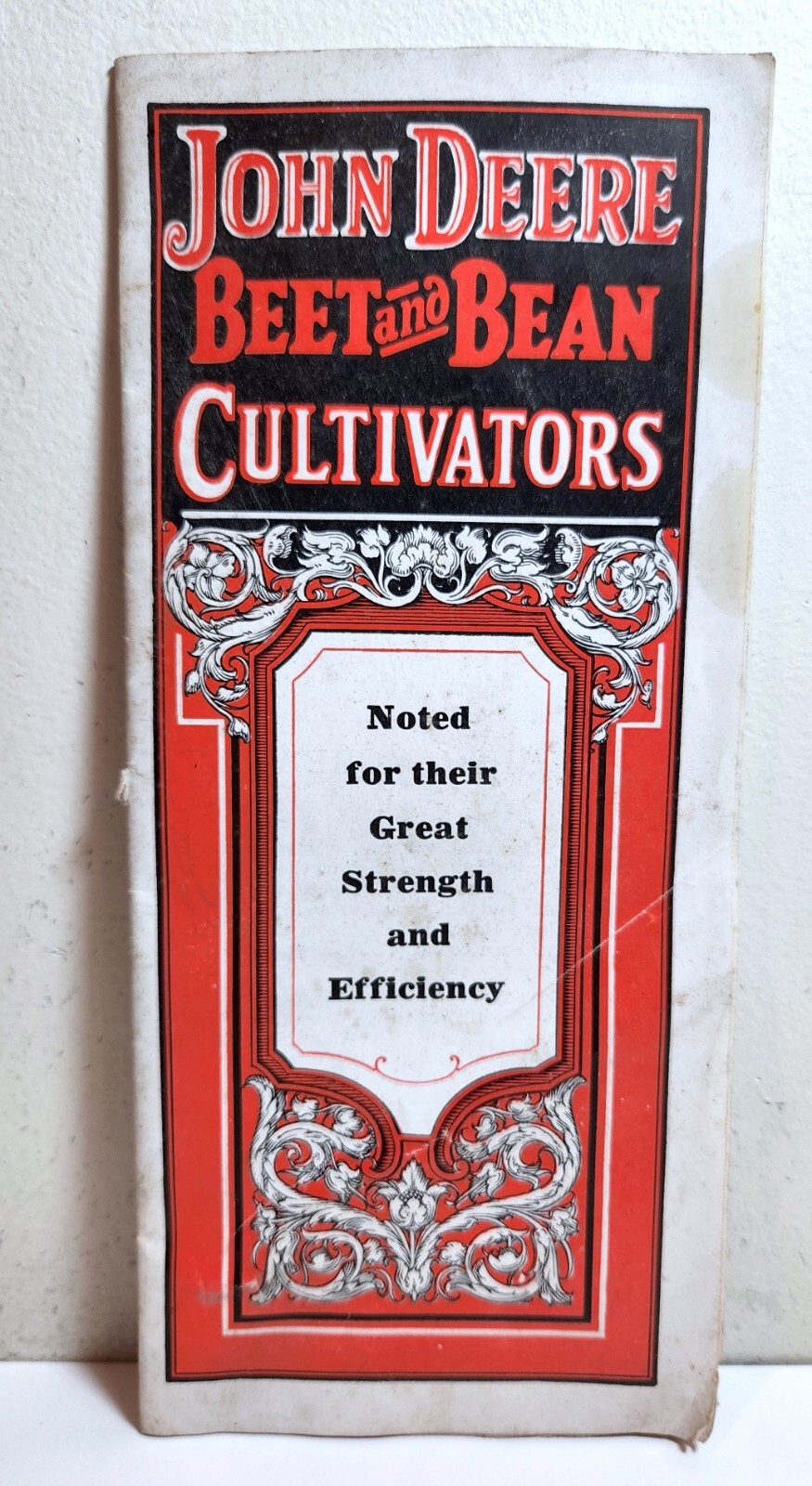 1920s John Deere Beet and Bean Cultivators farm machine ad brochure