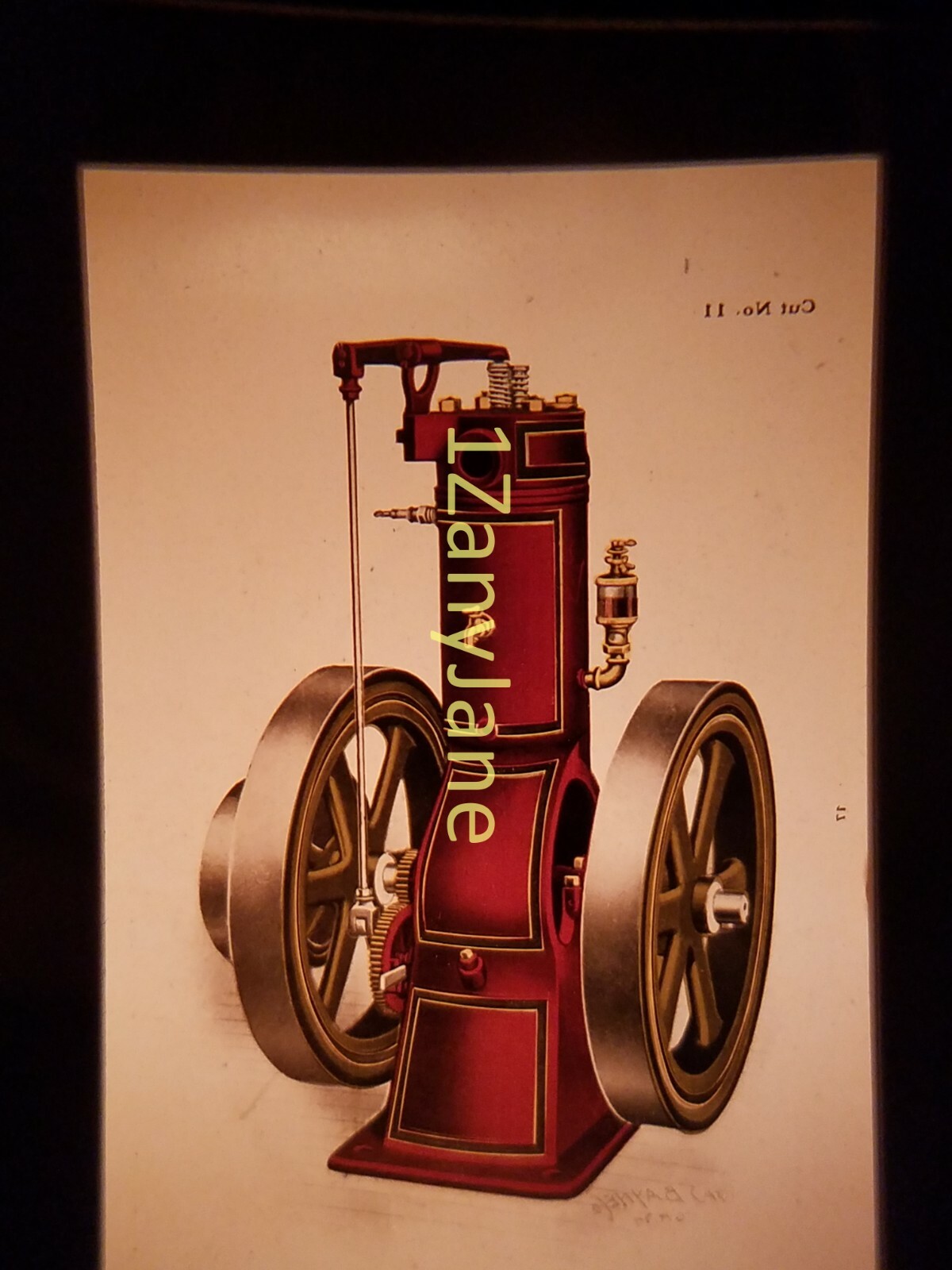 AC4816 35mm Slide of an Allis-Chalmers from MEDIA ARCHIVES CATALOG PIC ENGINE