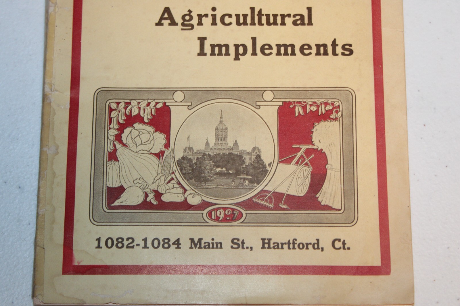 Vtg 1904 Advertising Catalog Caldwell & Jones Seeds & Agricultural Implements