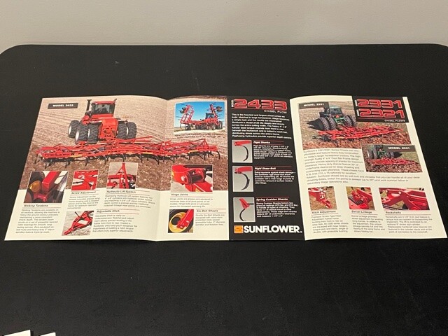 Sunflower Series 2000 Chisel Plow & 4200 Coulter Chisels Dealer’s Brochure