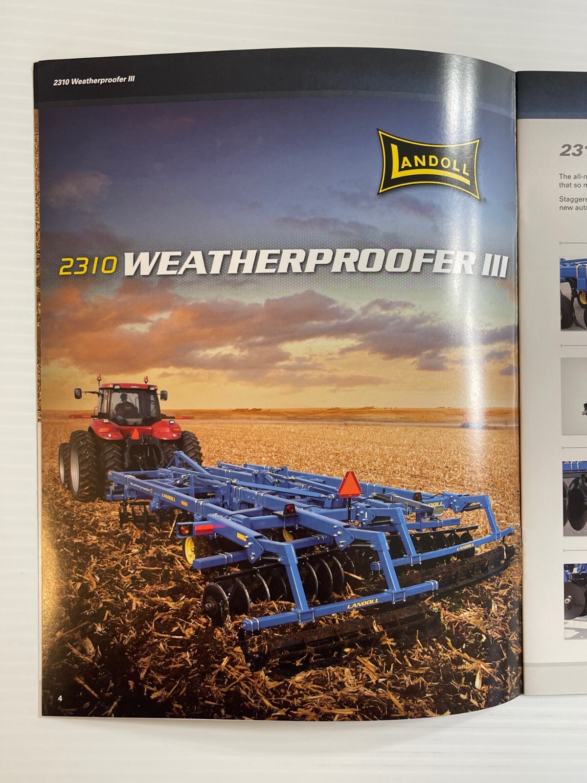 Landoll – Primary Tillage Tools – Sales Brochure *Original 2010s Brochure*