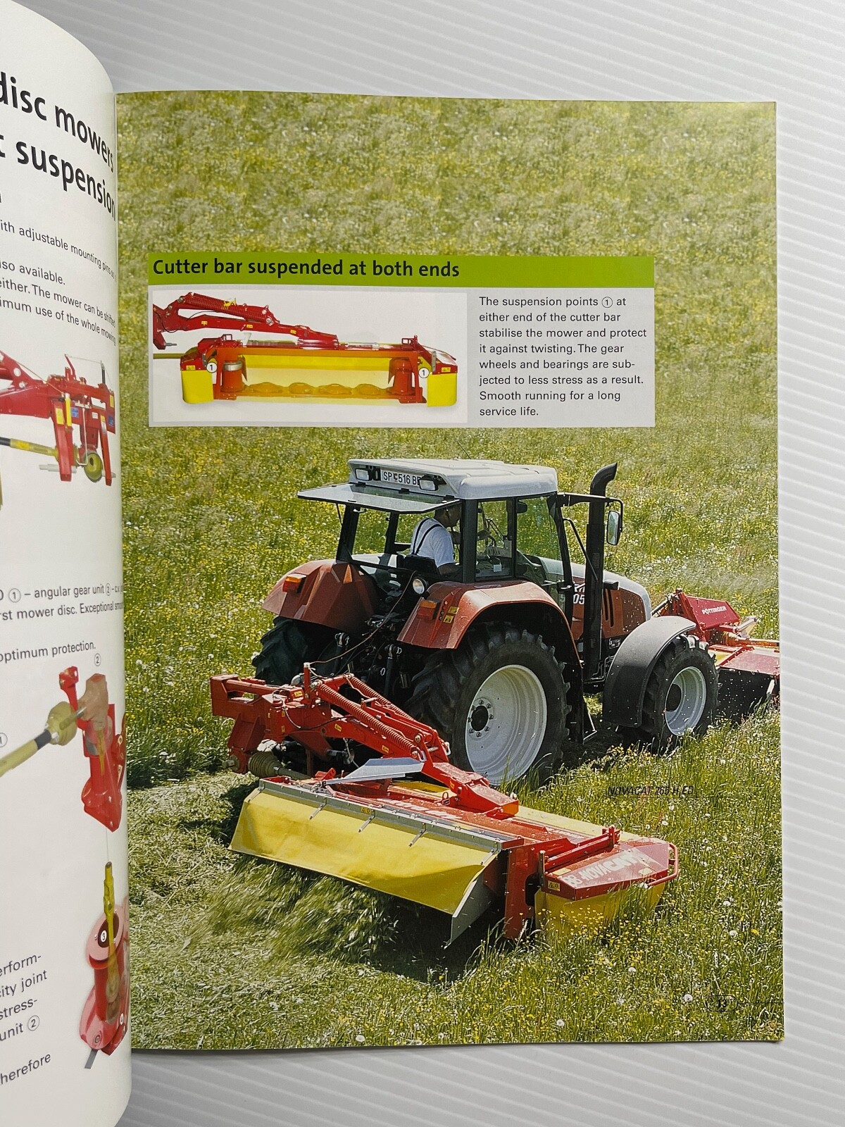 Pottinger Disc-Type Mowers Sales Brochure *2010s* (Showroom Sales Book)