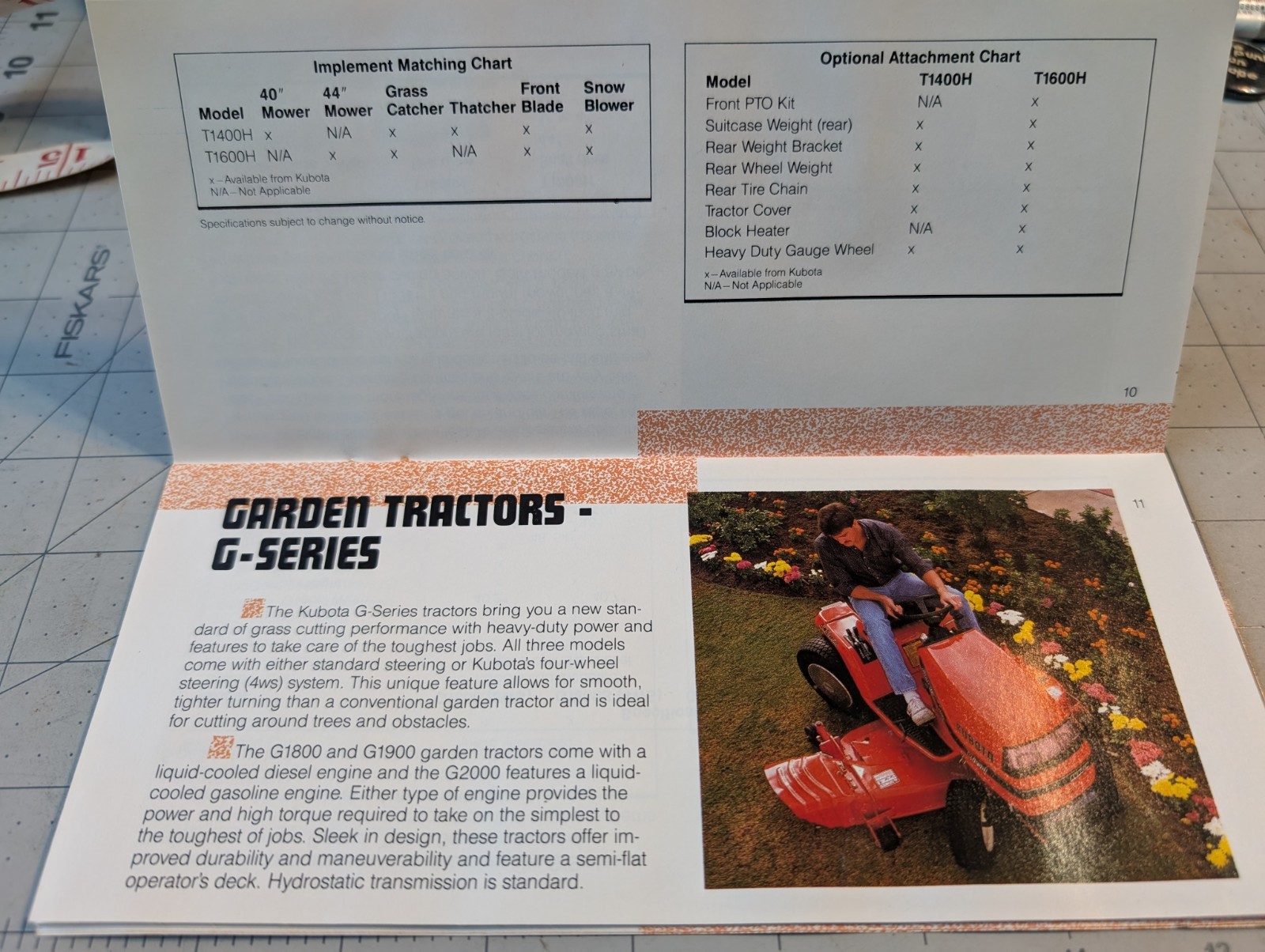 Kubota 1990 Full Line Sales Brochure 35 Pages
