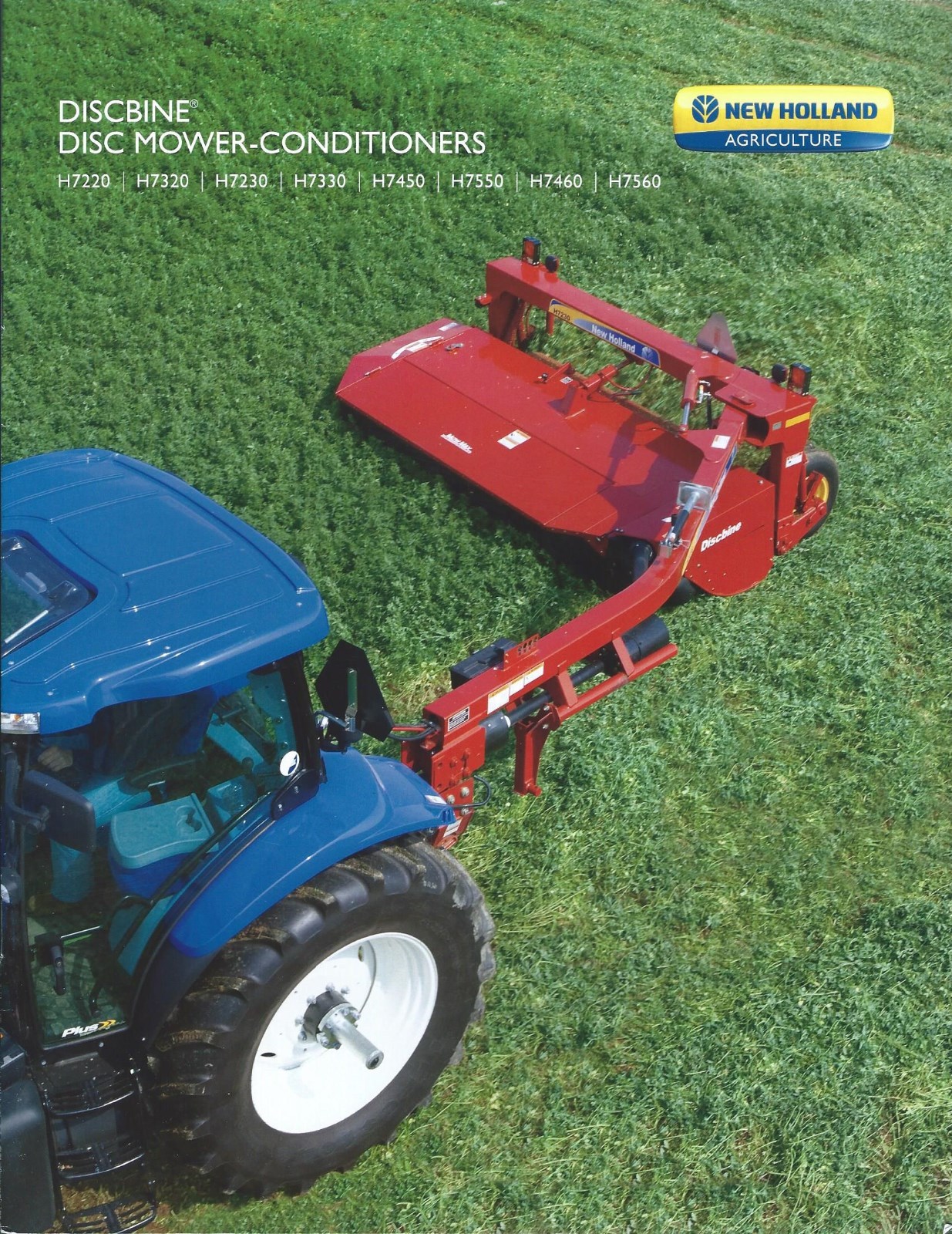 Farm Equipment Brochure – New Holland – Discbine Mower-Conditioners 2011 (F5489)