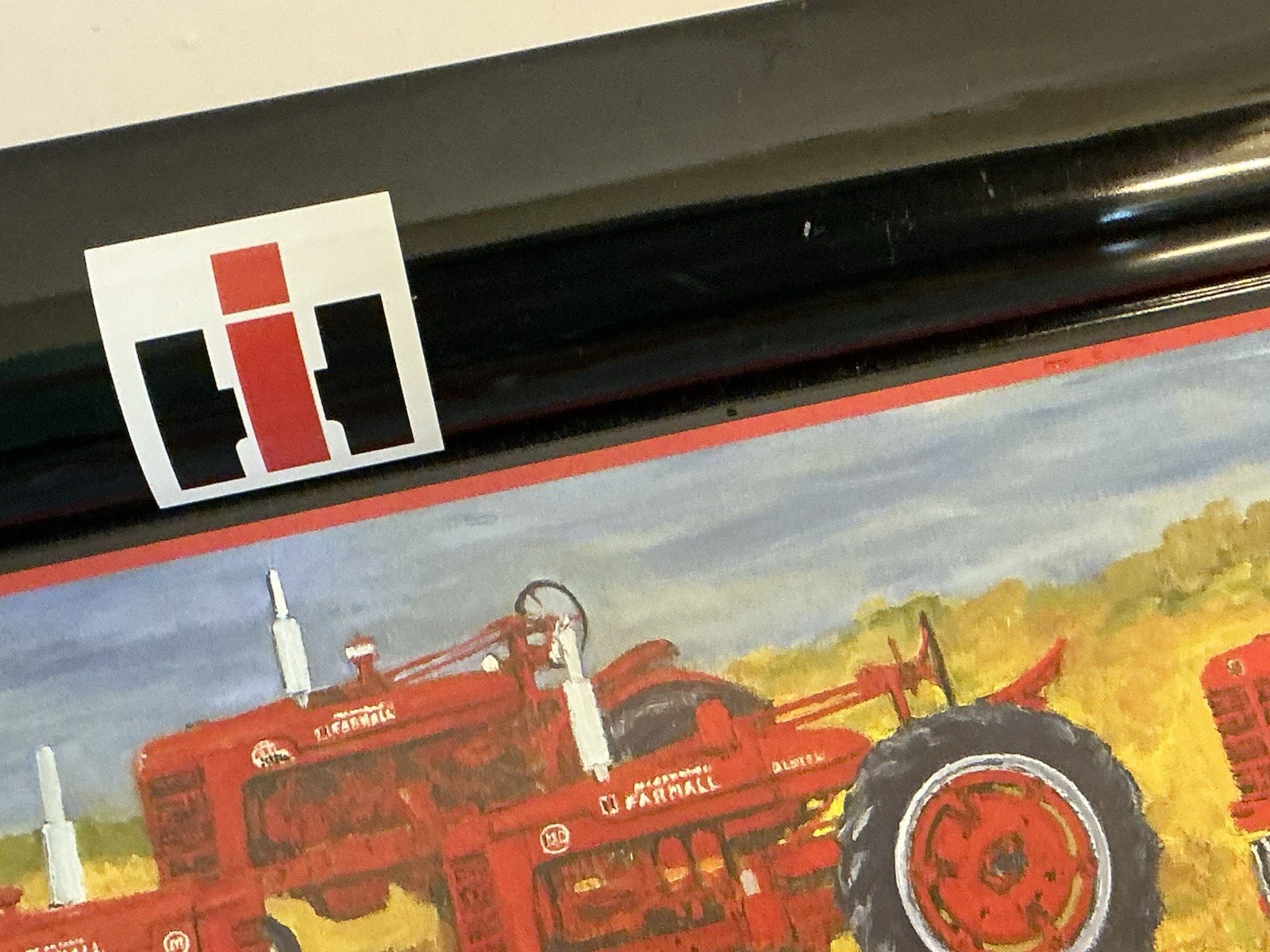 McCORMICK-DEERING FARMALL M TRACTORS SERVICING METAL TRAY “WISH LIST”
