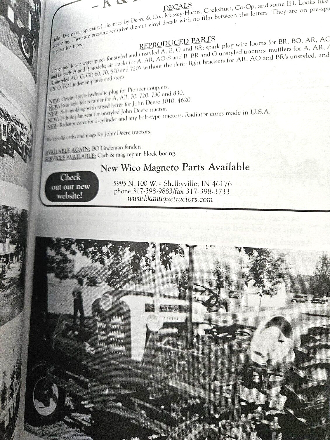 40th Annual Tri State Gas Engine & Tractor program John Deer Iowa Built Portland