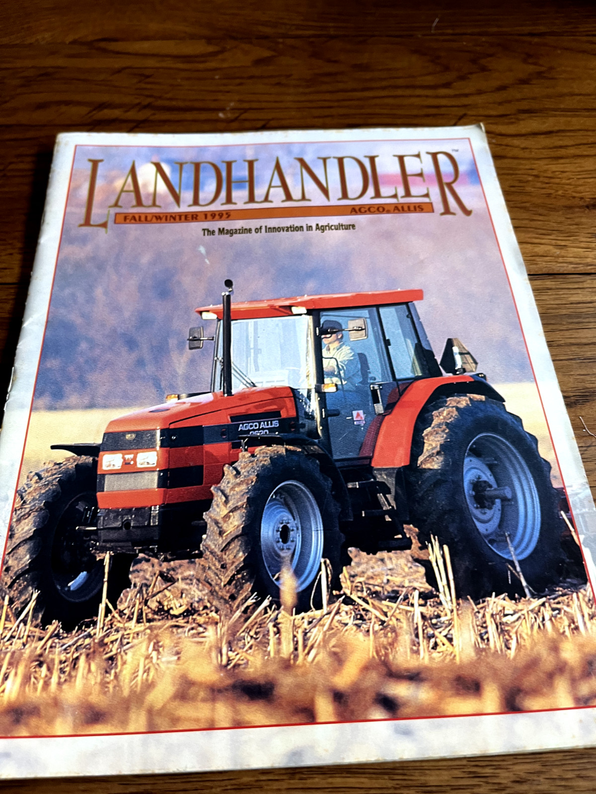 AGCO Allis Chalmers Landhandler Magazine For Fall Winter 1995 Brochure FCCA