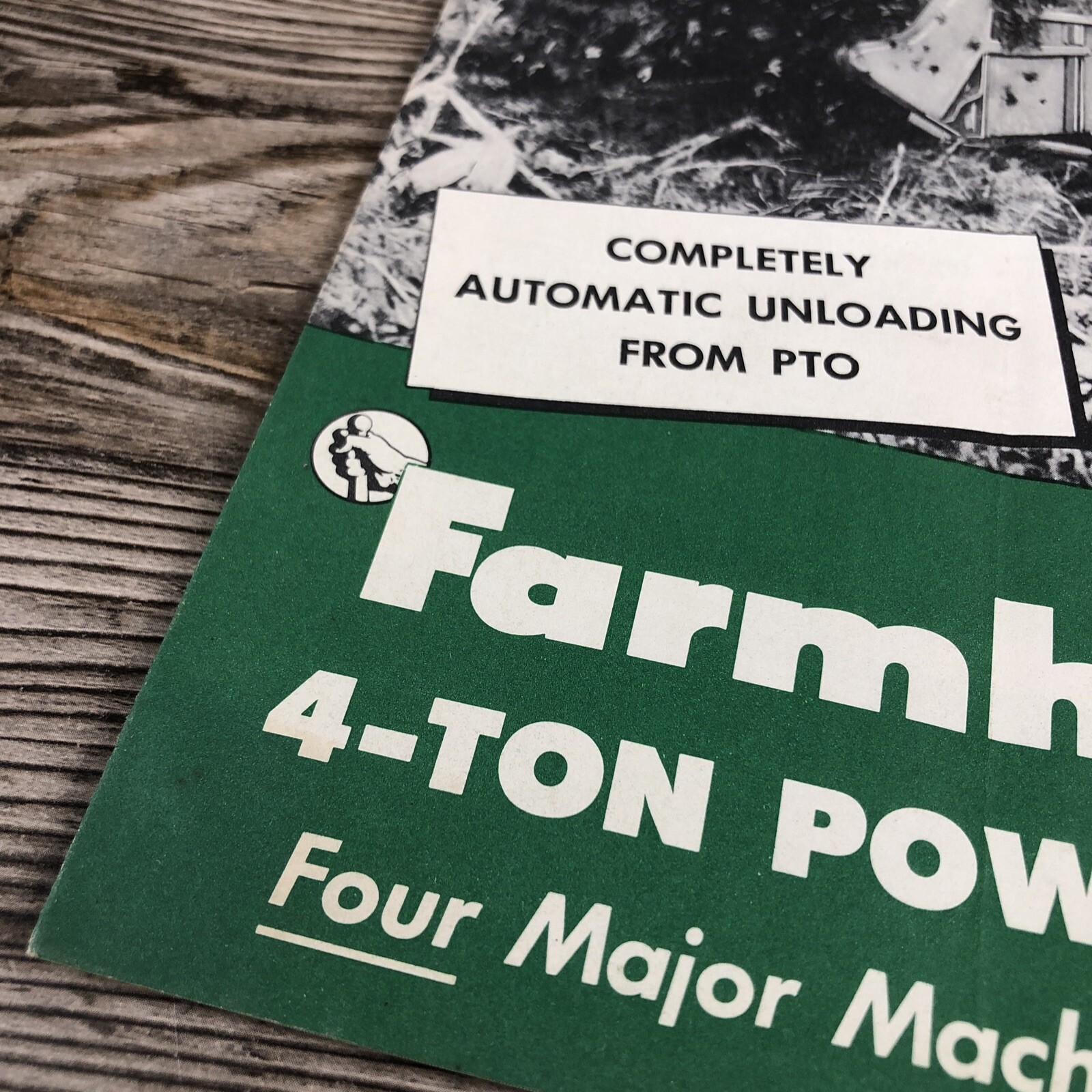 The Farmhand Company 4-Ton Power Box Farming Advertising Brochure Pamphlet