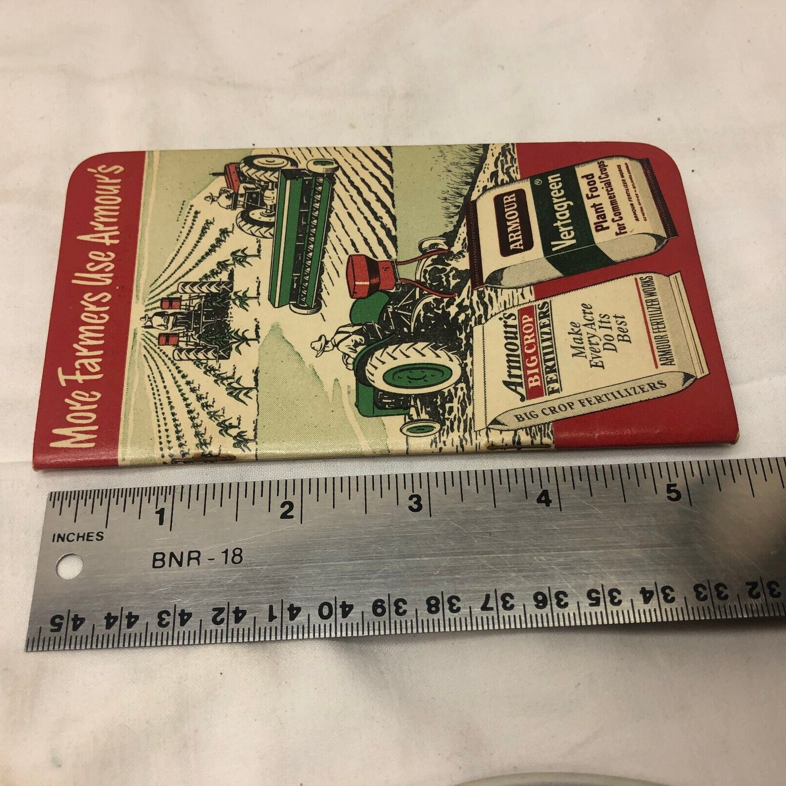Vintage 1952 Armour’s Advertising Pocket Notebook