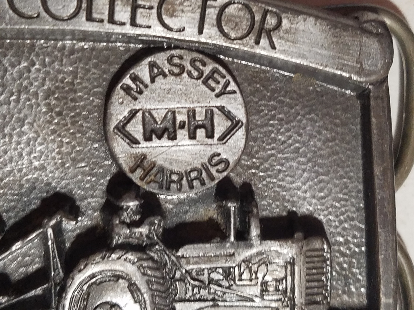1987 Farm Toy Collector Massey Harris Belt Buckle