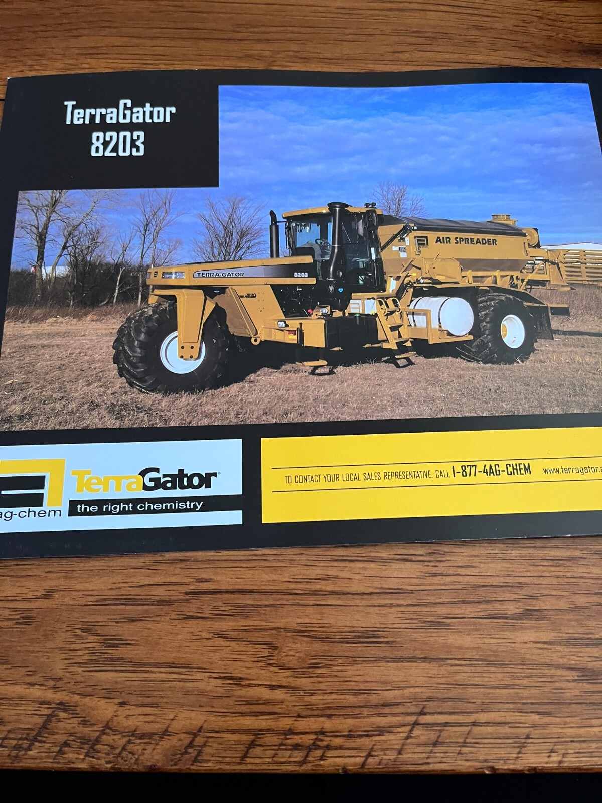 Ag-Chem 8203 Terra-Gator Brochure AMIL22