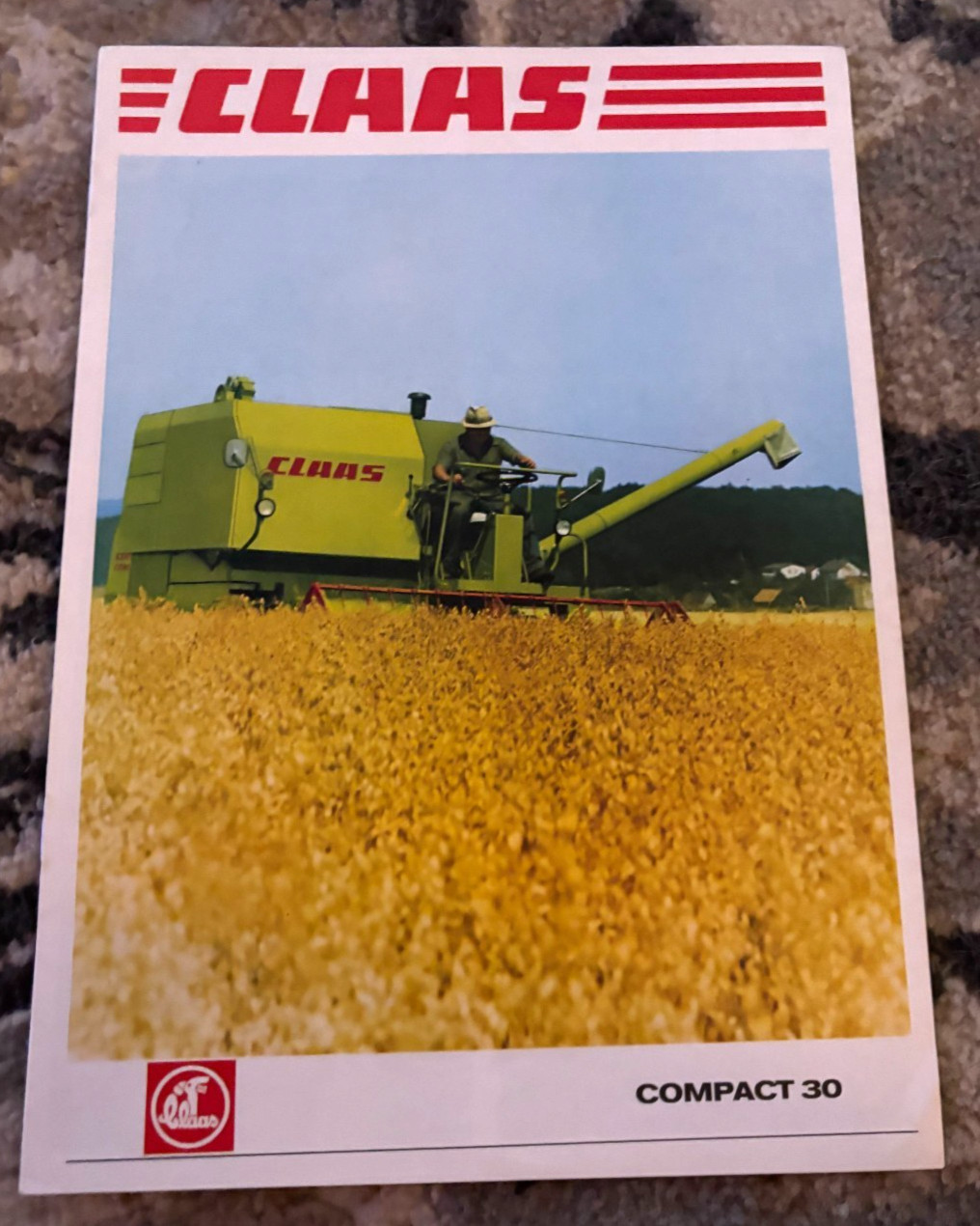 Claas Compact 30 Combine Brochure FCCA25
