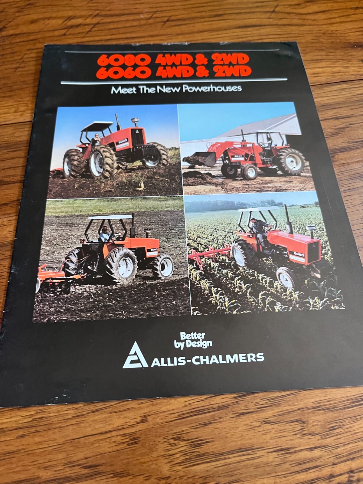 Allis Chalmers 6080 6060 Tractor For 1980 Brochure DCPA18