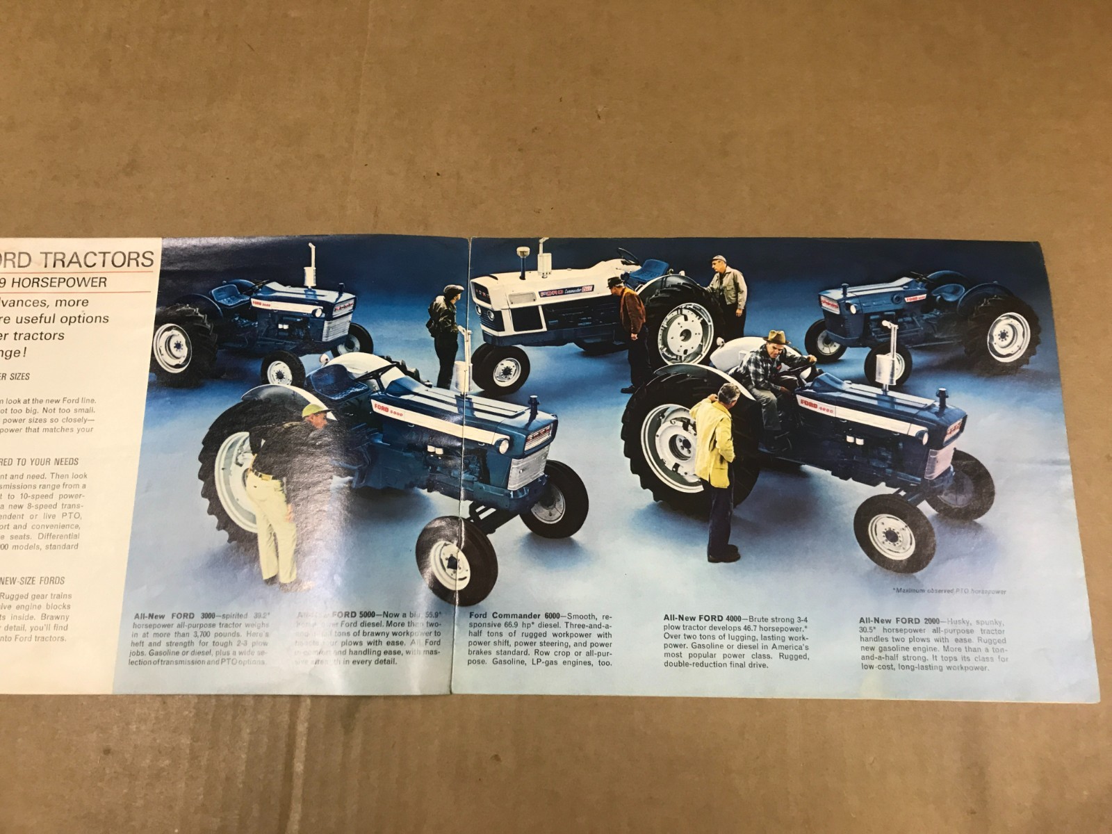 Vintage New-Size Fords – Ford Tractor Salesman Brochure