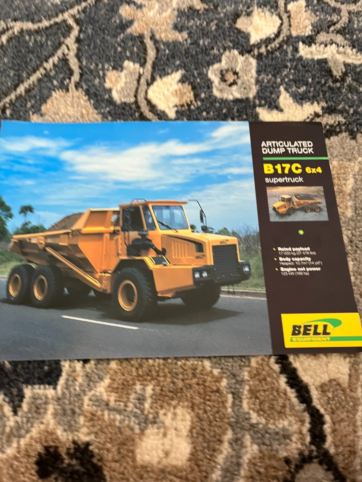 Bell B17C Articulated Truck Brochure FCCA