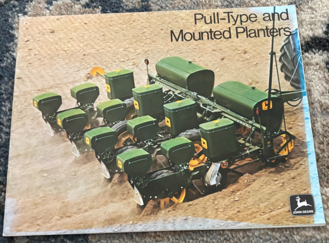 John Deere Pull-Type & Mounted Planters For 1972 Brochure DCPA26