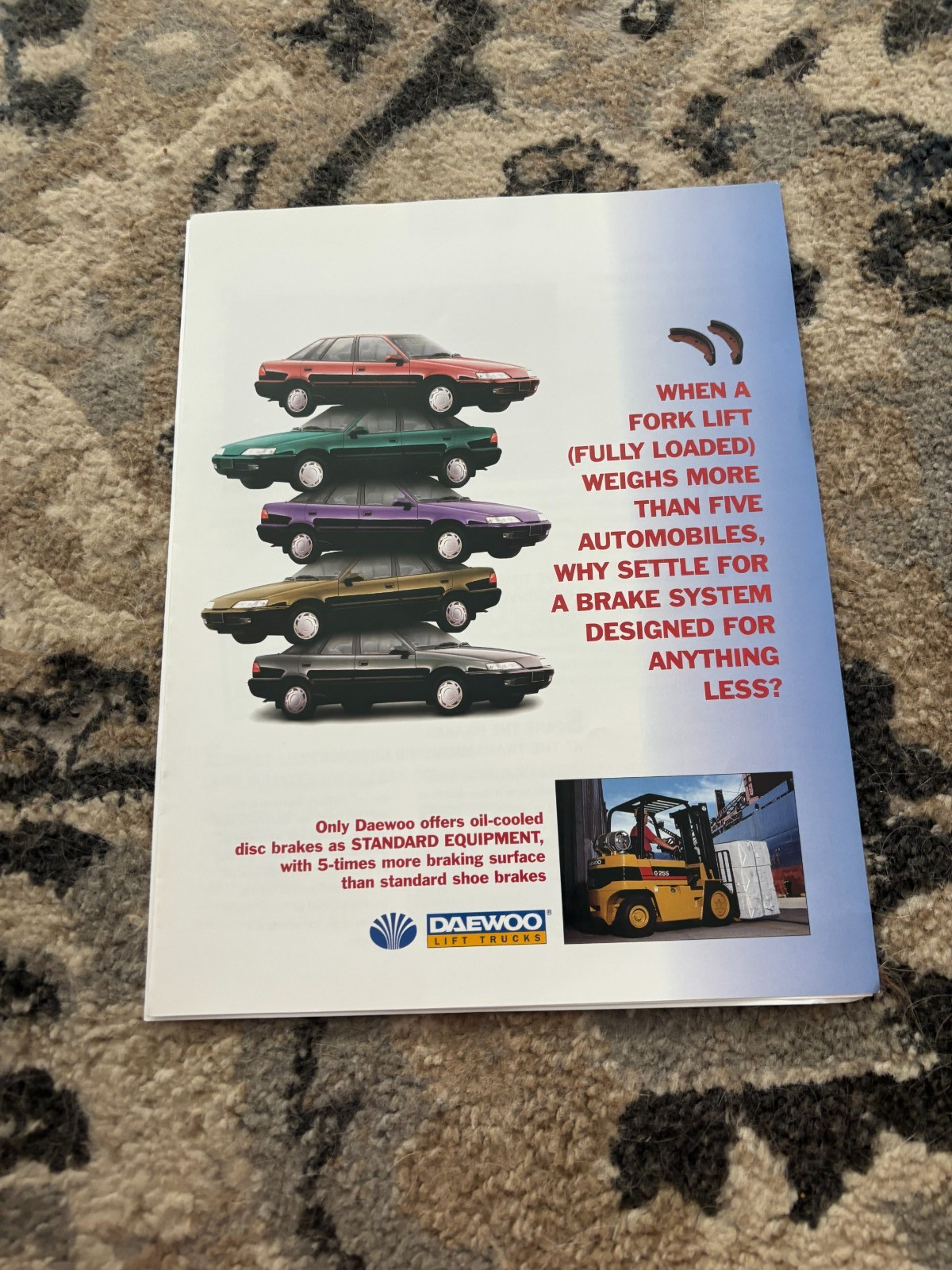 Daewoo Lift Trucks Brochure FCCA25