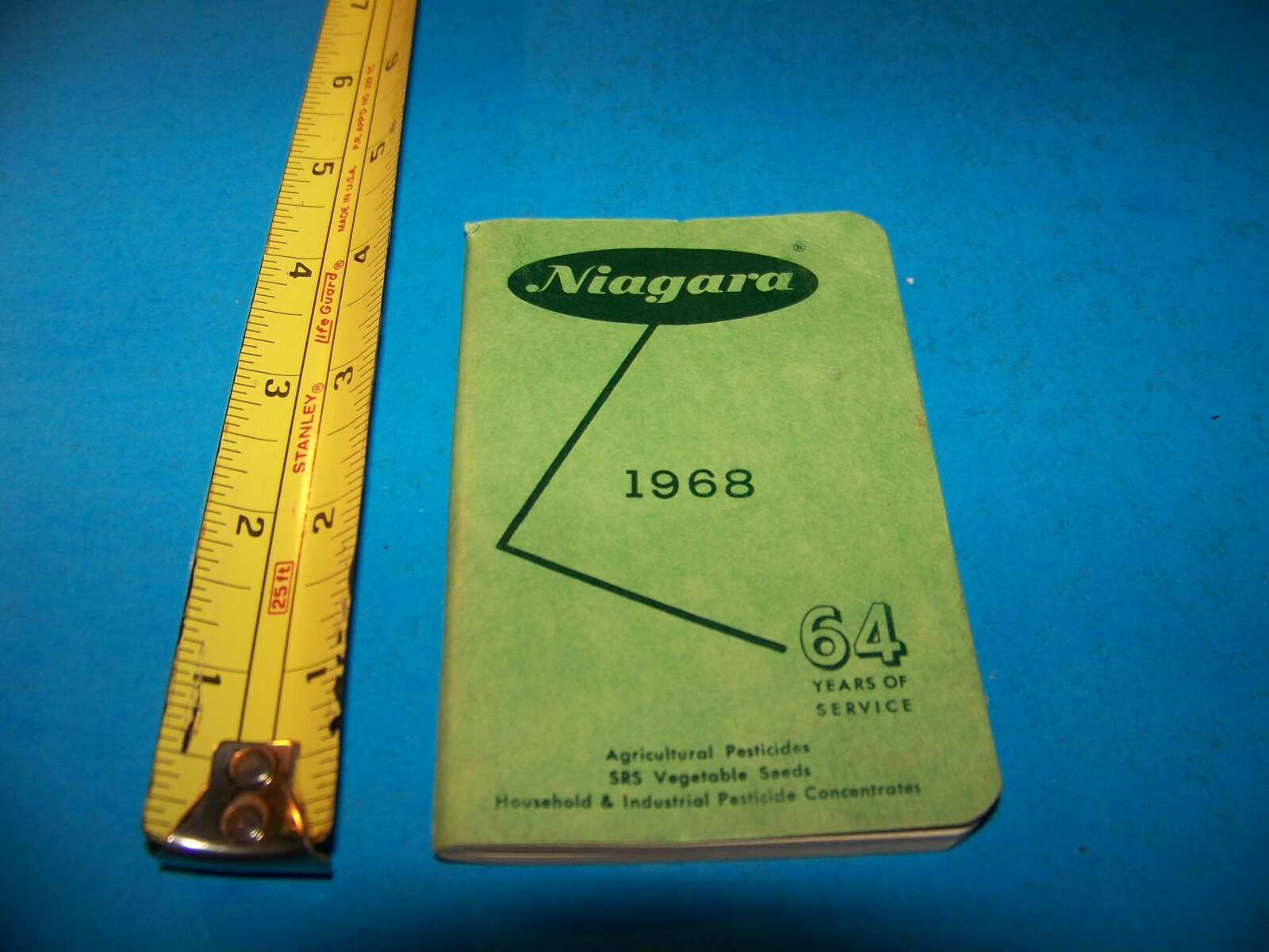 Niagara Brand Farmers “Daily Reminder” Memo Booklet Vintage 1968