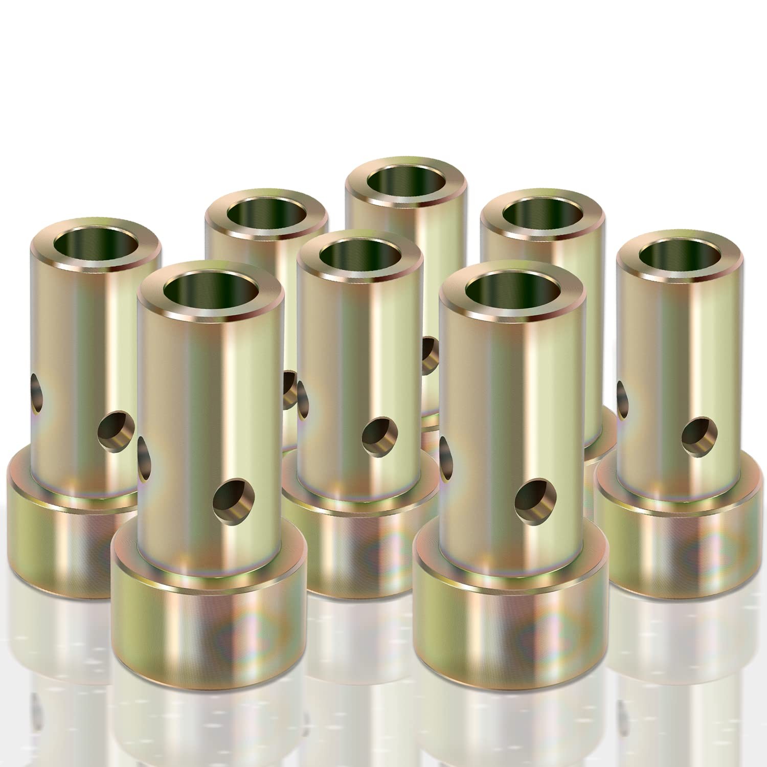 4 Pairs of Cat 1 Quick Hitch Adapter Bushings Set for Category I 3-Point Trac…