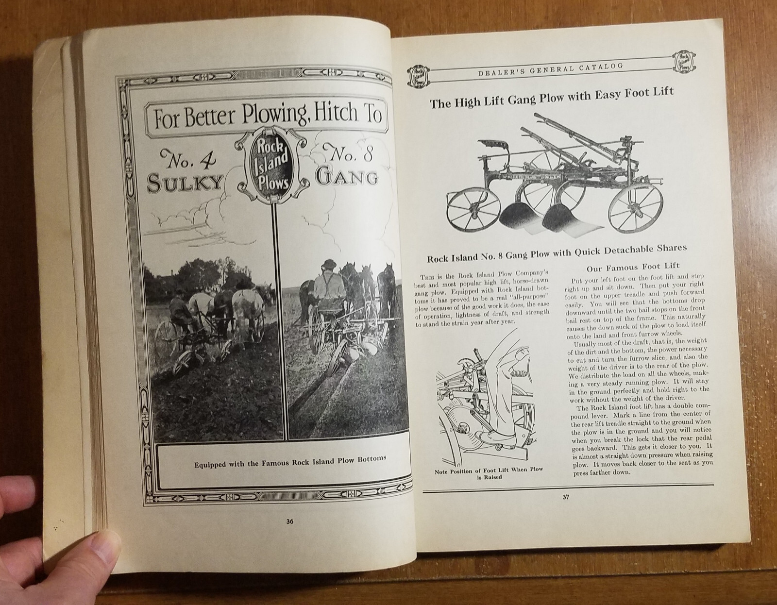 1920’s Rock Island Implements Catalog #42
