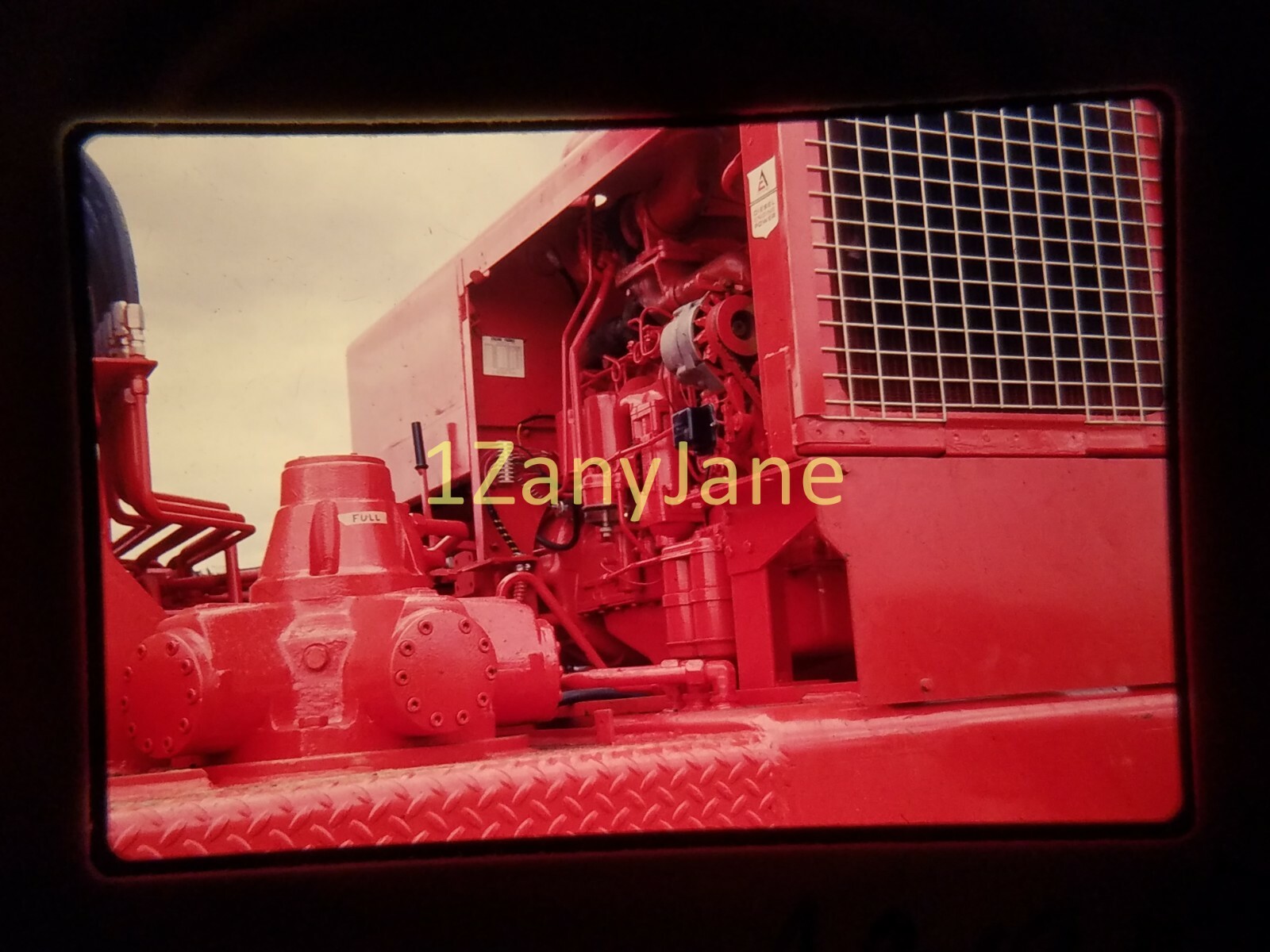 AC1909 35mm Slide of an Allis-Chalmers from MEDIA ARCHIVES LARGE ENGINE