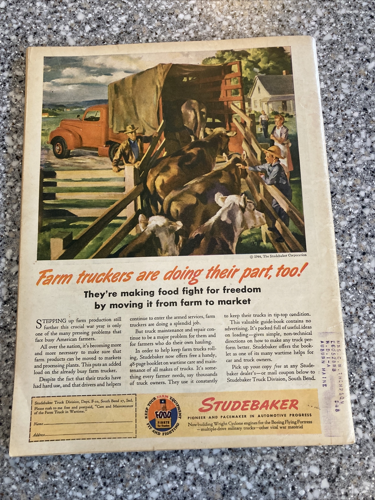 FARM JOURNAL AND FARMER’S WIFE MAGAZINE MAY 1944