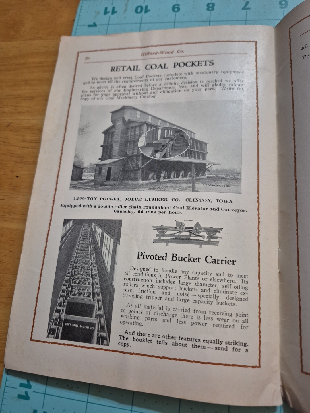 1916 Original Gifford-Wood Co. Wagon Loaders No. 22 Catalog