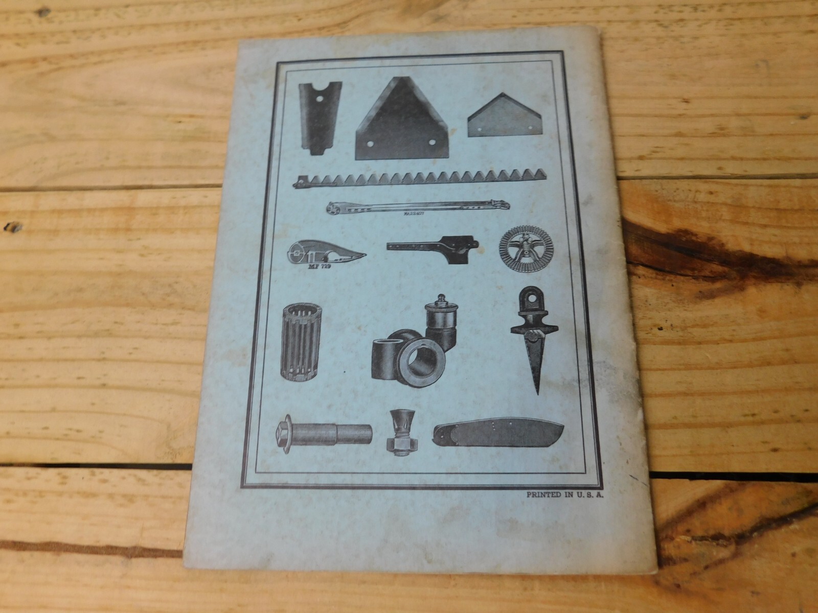 1955-56 R. HERSCHEL MANUFACTURING CO. Repair Parts Catalog 88A Paducah Iron Co.