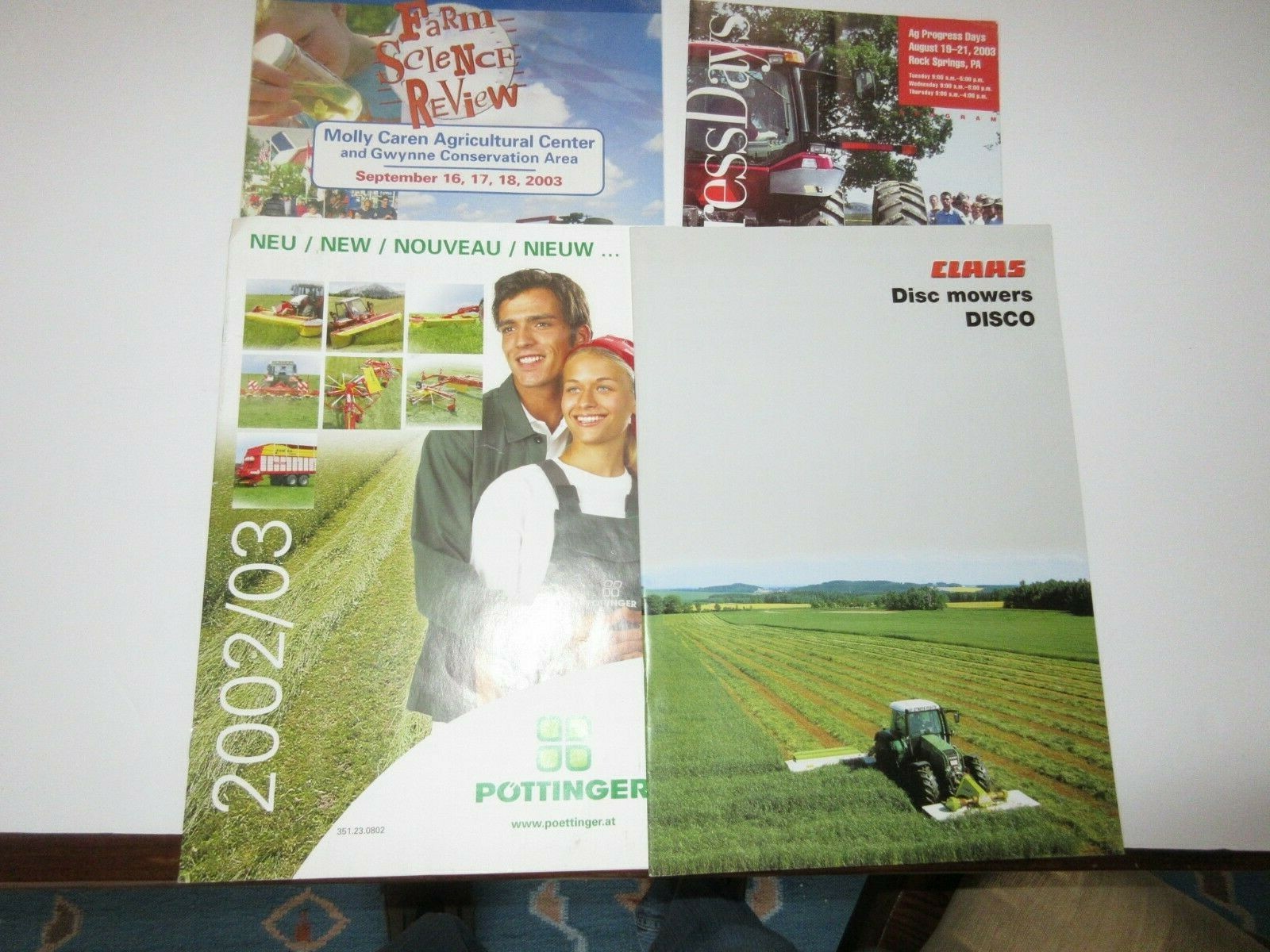 Misc Claas Pottinger Ag Progress & Molly Caren Ag Center Brochure Lot