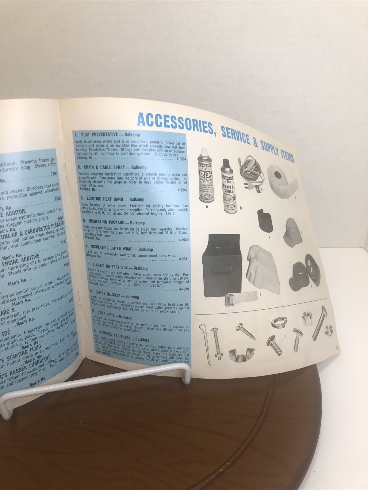 1969 NAPA Home Farm Supplies Vintage Catalog Ludington Michigan Part Equipment