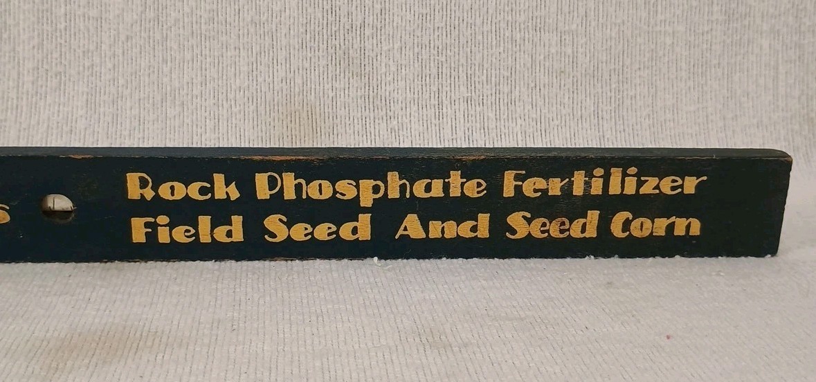 Hulting Hybrids Seed Corn Agriculture Advertising 18″ Ruler Level Geneseo IL