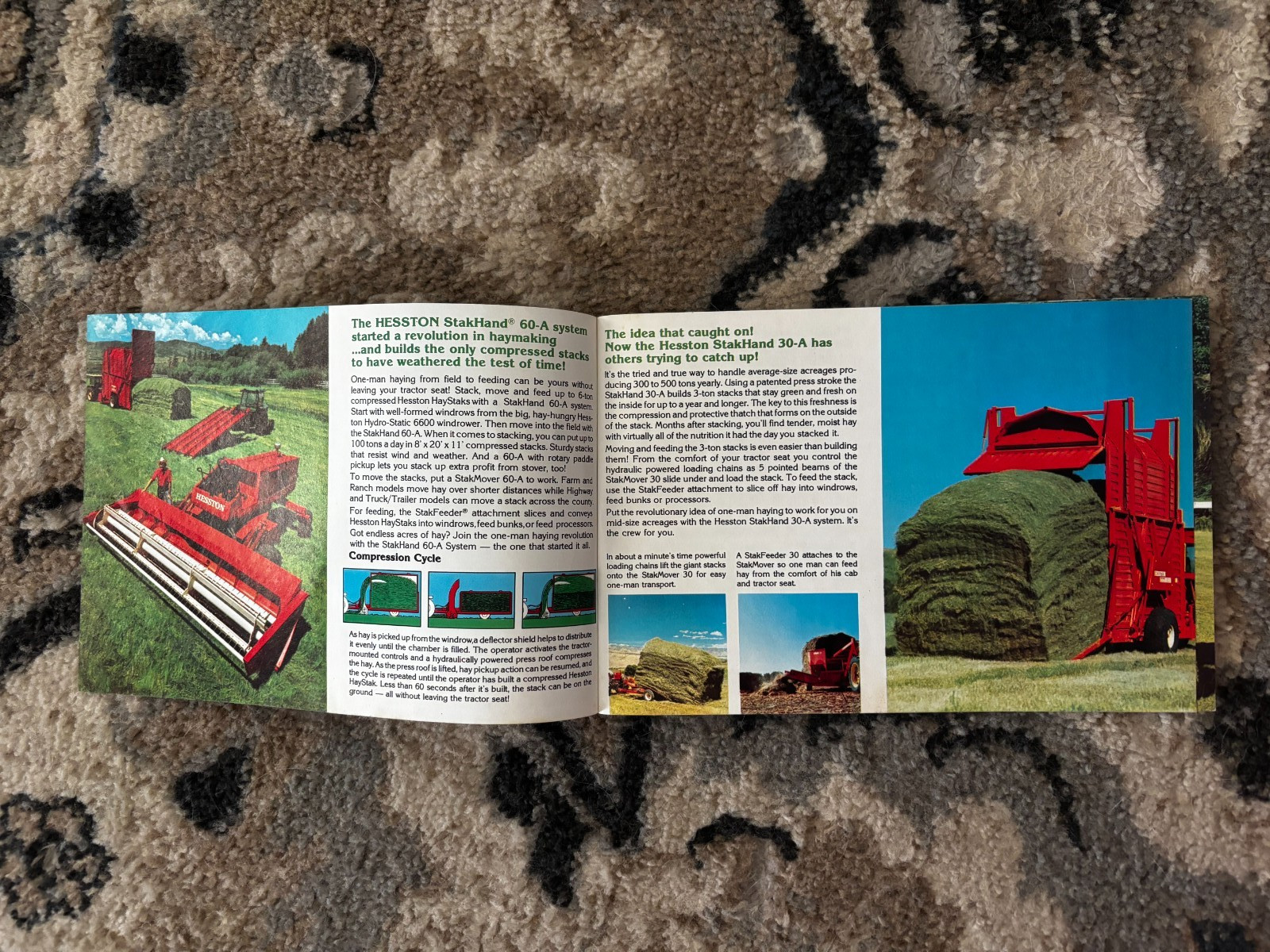 Hesston Hay Equipment For 1975 Brochure DCPA26