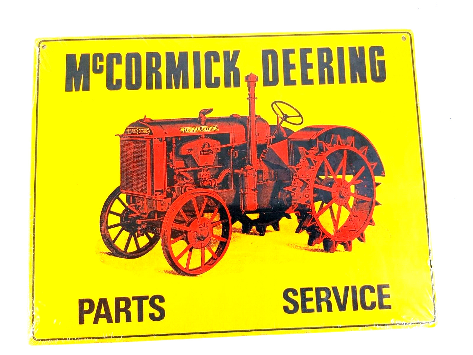 McCormick Deering Parts Service Cardboard Sign 11.75″ x 9″ #17657