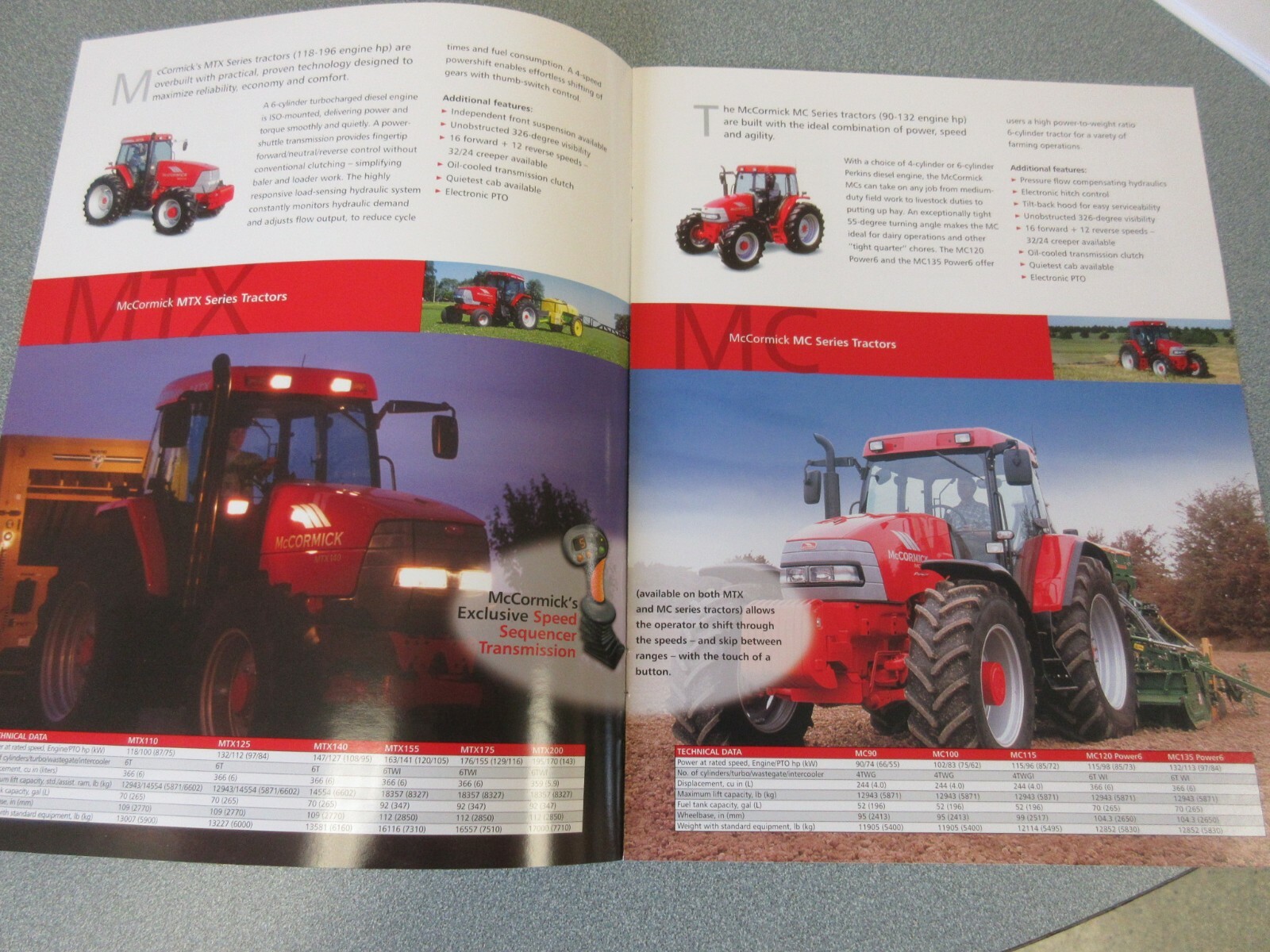 McCormick Product Line Color Brochure 8 Pages