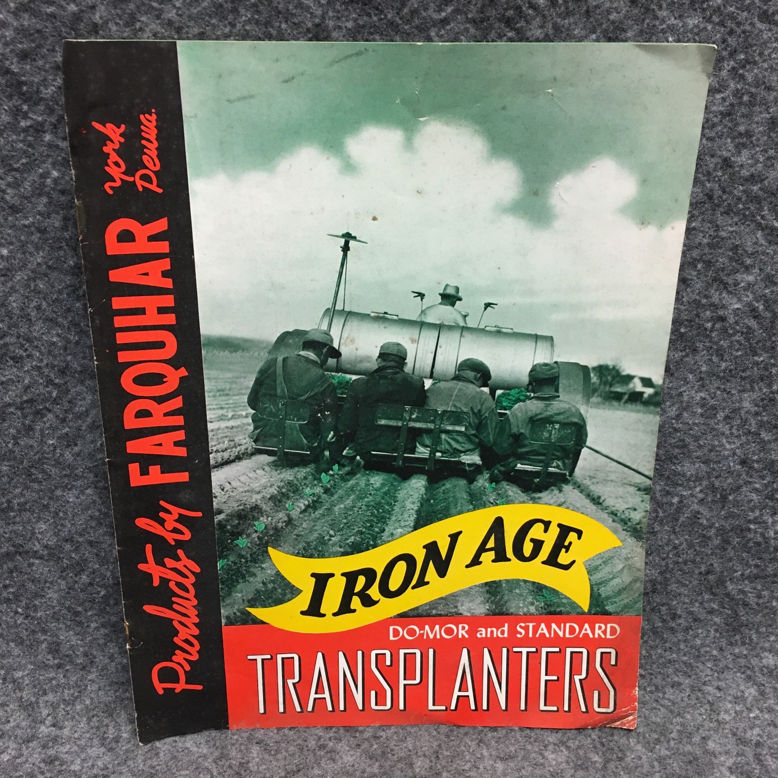 1940s Farquhar Iron Age Transplanters Advertising Booklet Pamphlet Catalog 41-T