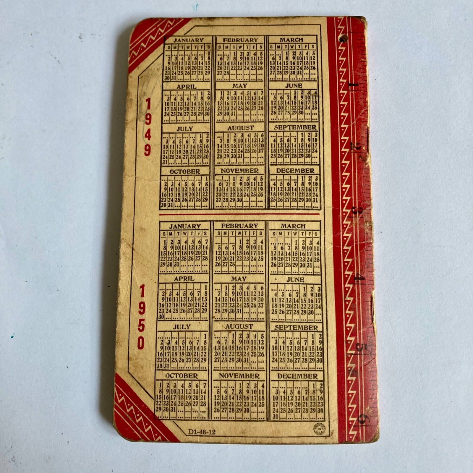 Vintage 1949 Farmer’s Pocket Ledger, 1972 Memo Book & REAL Dairy Pencil