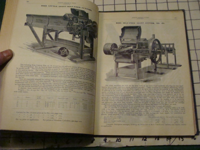 original 1903 catalog Joseph Breck & sons AGRICULTURAL MACHINES HARDWARE 350pgs