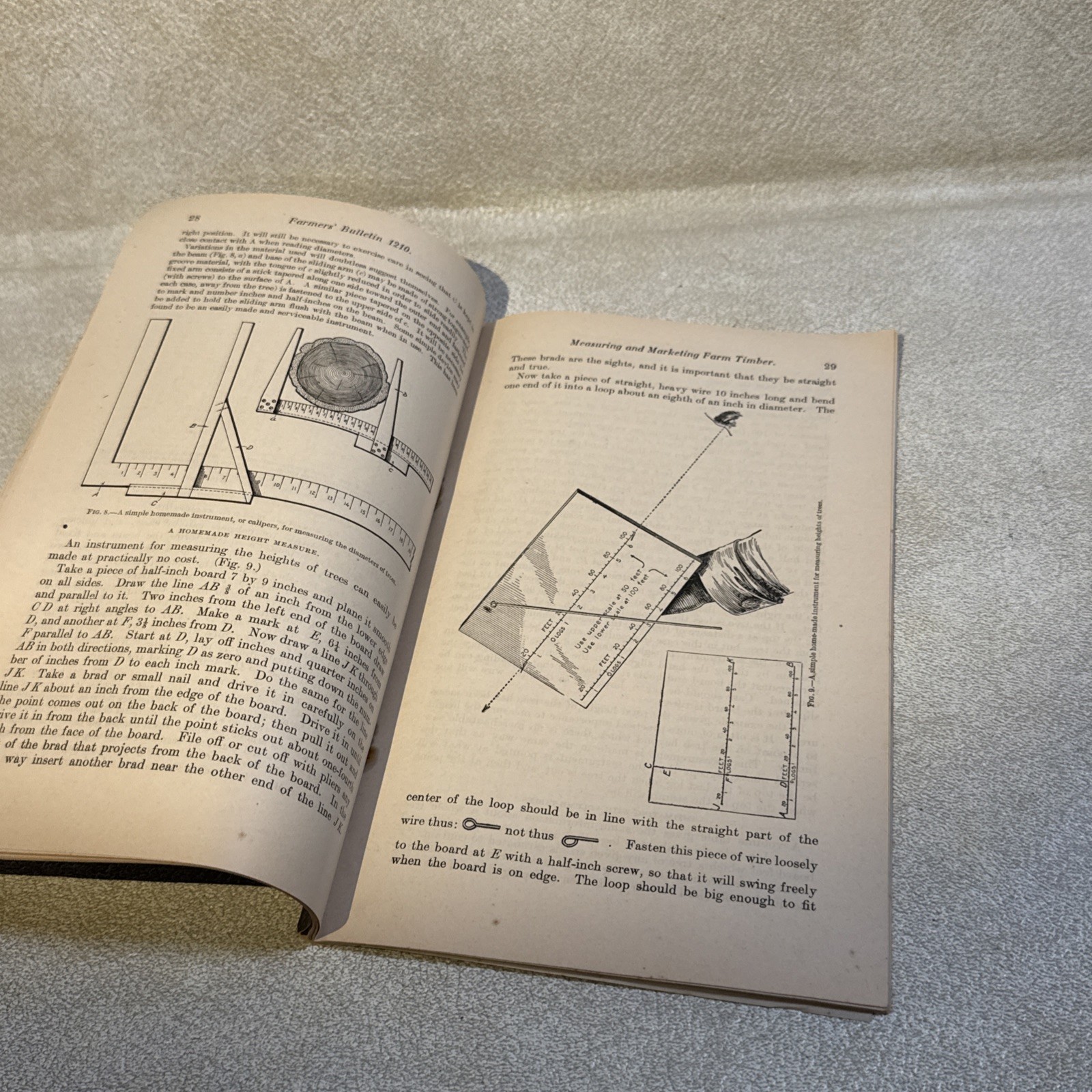 1921 Measuring & Marketing Farm Timber Farmers Bulletin 1210 No. 75