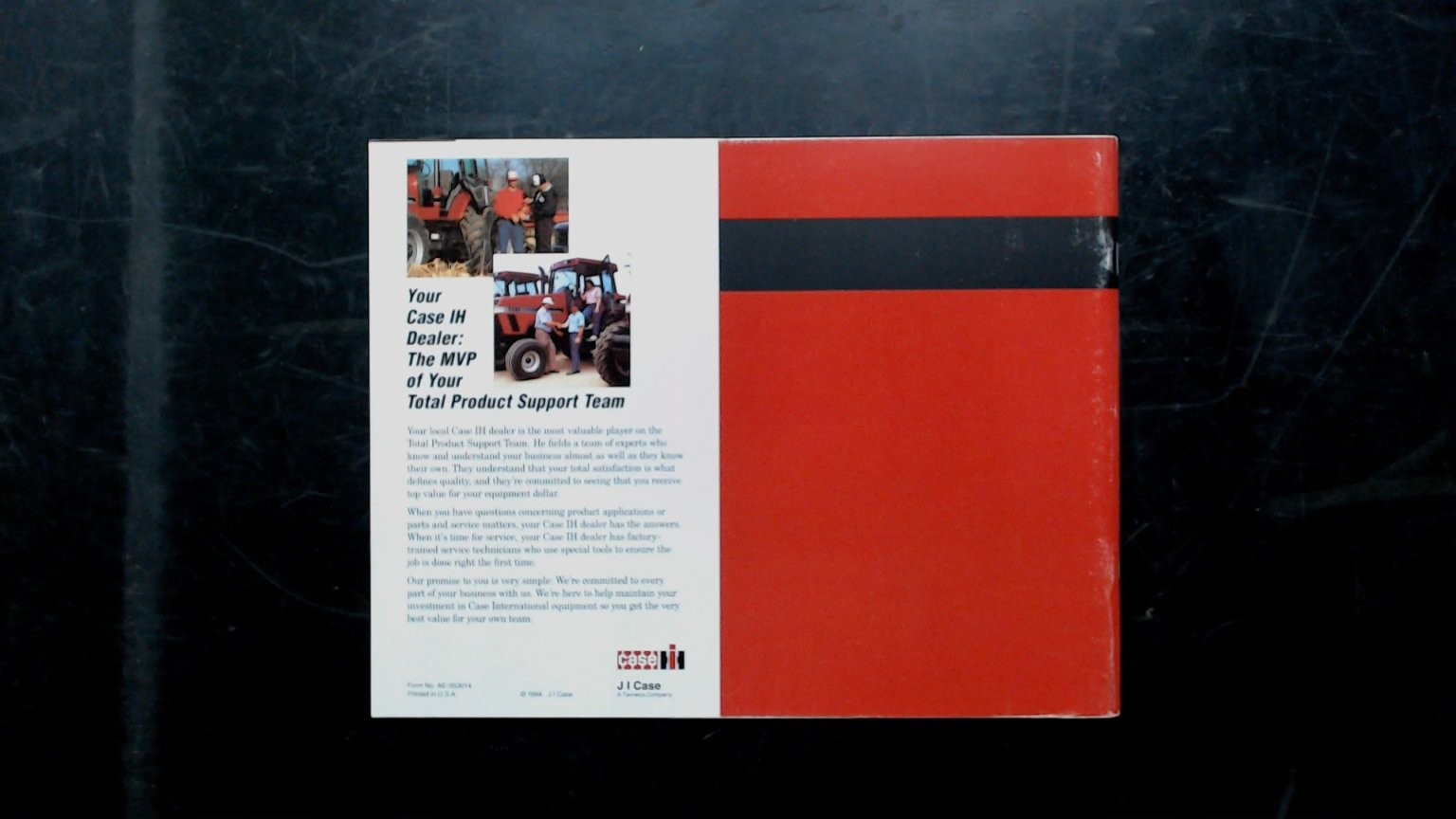 Case International 1994 Agriculture Brochure Buyer’s Guide Vintage