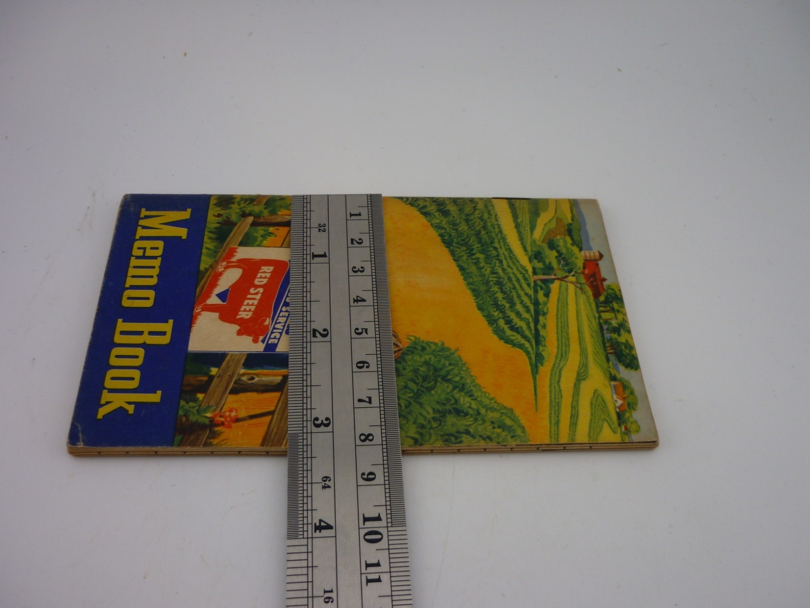 1955 Swift’s Red Steer Memo Book Farm Advertising Fertilizer Calendar