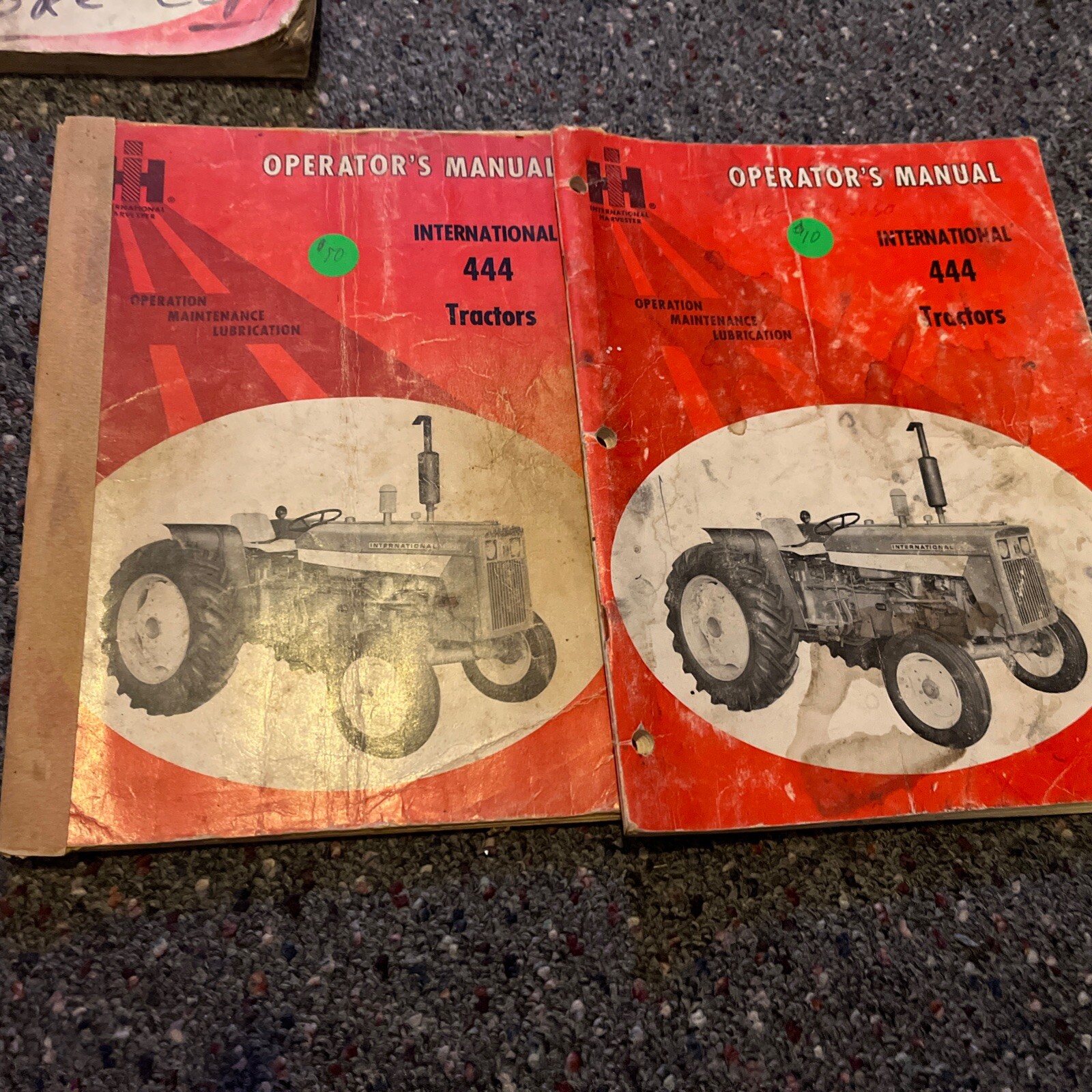 Lot Of 12 Vintage IH Farm Equipment Manuals FARMALL