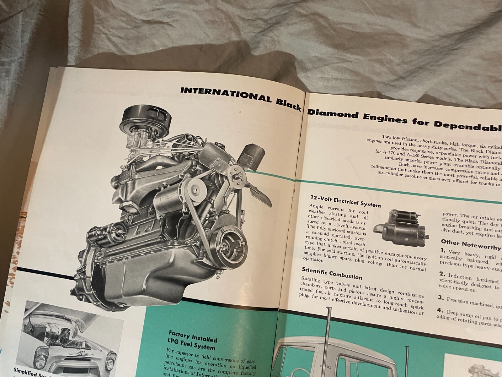 International Harvester A-Line Heavy Duty Trucks For 1957 Brochure A 170 180