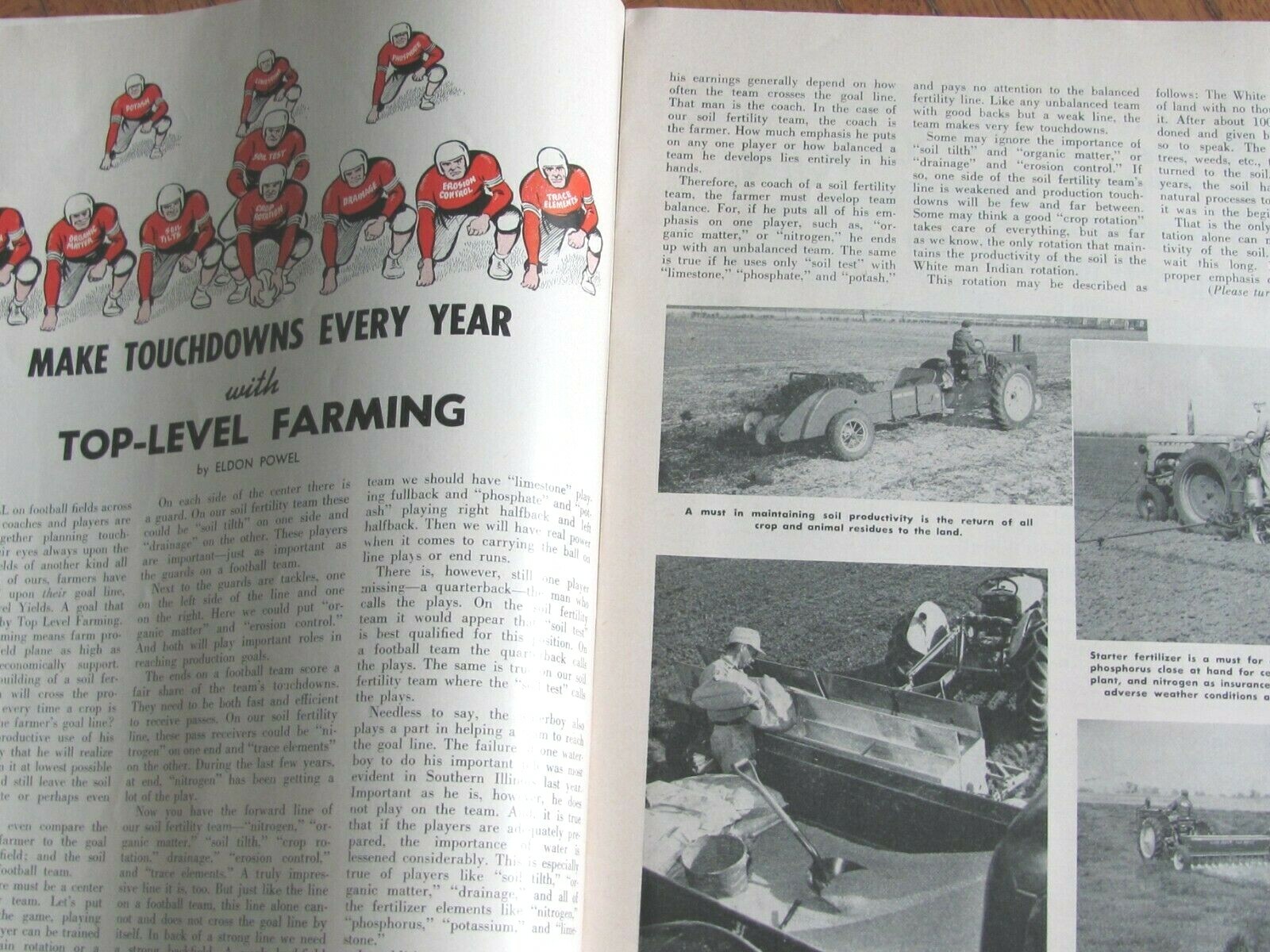 1955 MAGAZINE MERCER SERVICE CO ALEDO ILLINOIS FARM BUREAU