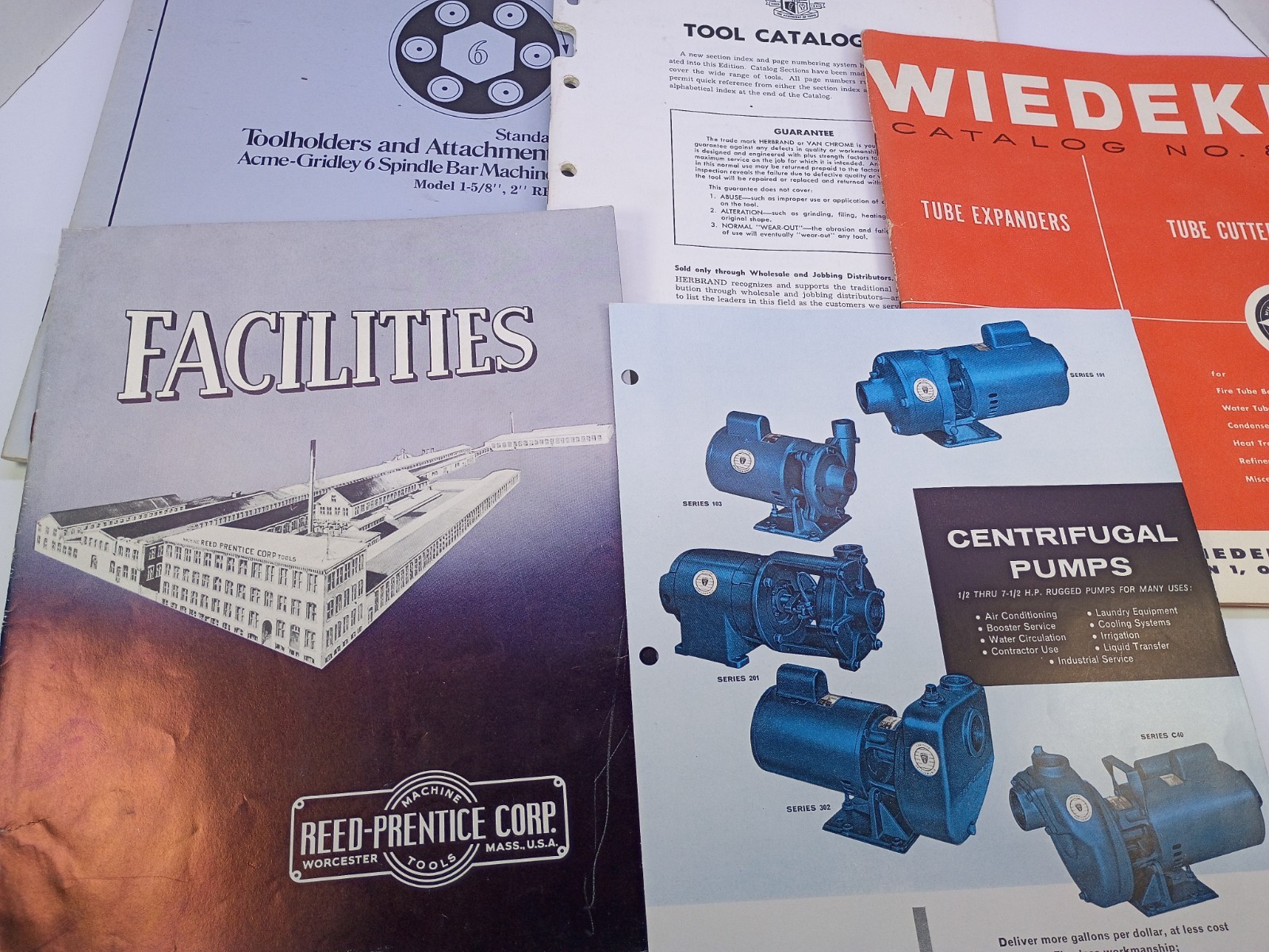 Vintage Industrial Trade Catalog & Brochure Lot 25+ Bendix Aeroquip Borg Warner
