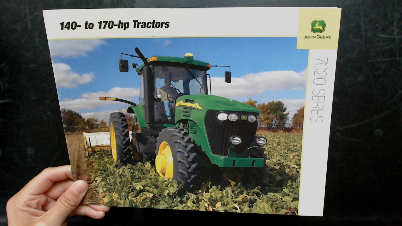 John Deere 7020 Series Brochure 140-170 hp Tractors Vintage Agriculture