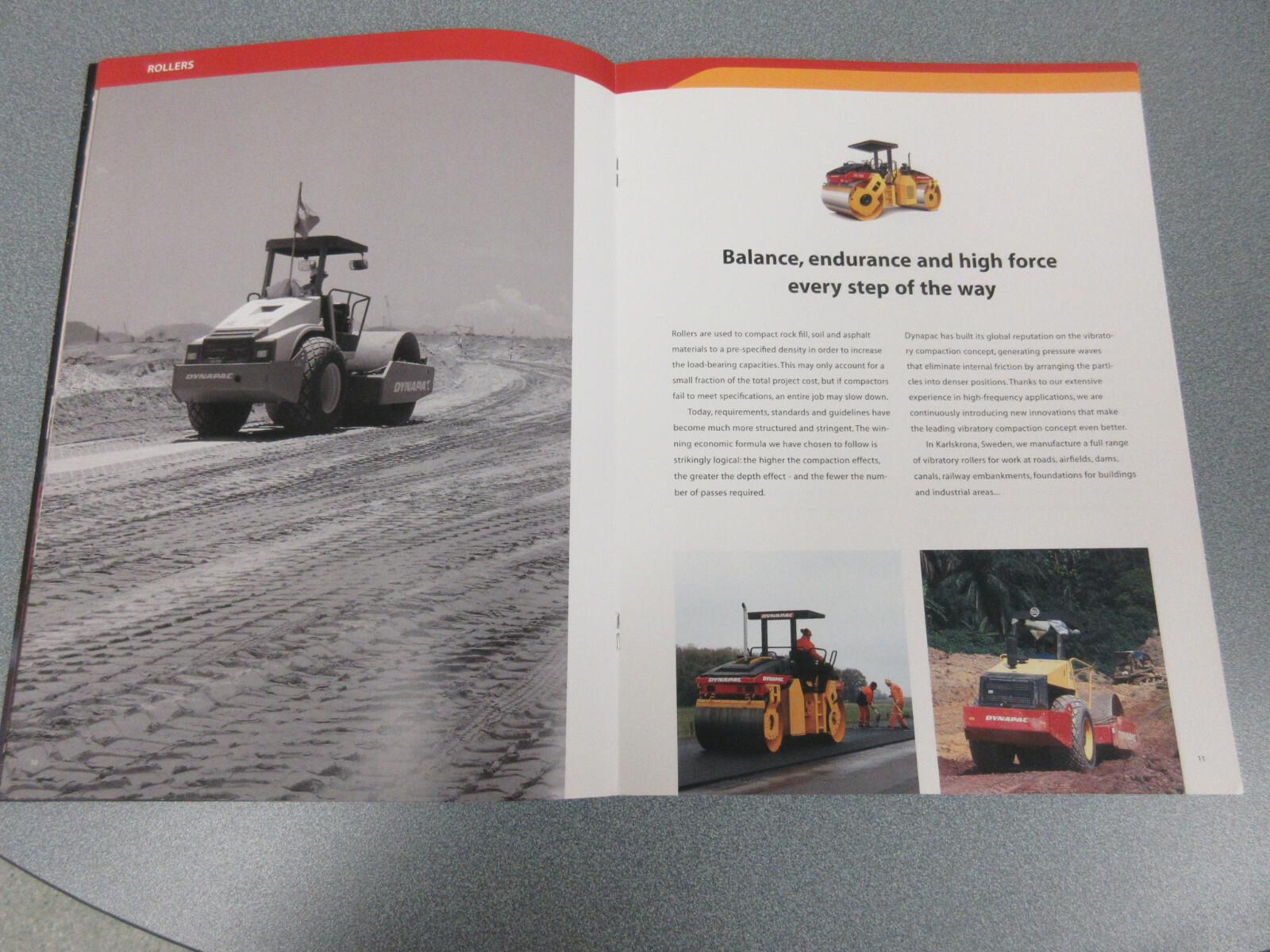 Dynapac Company Brochure 20 Page Nice Information