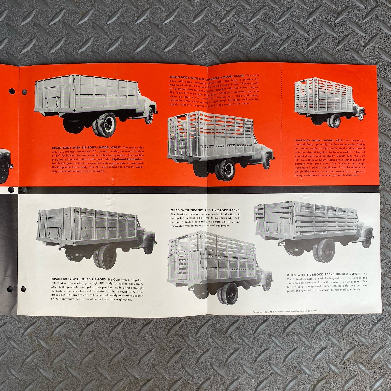 Knapheide Platform Farm Sales Ad Dealership Agriculture Grain Fold Open