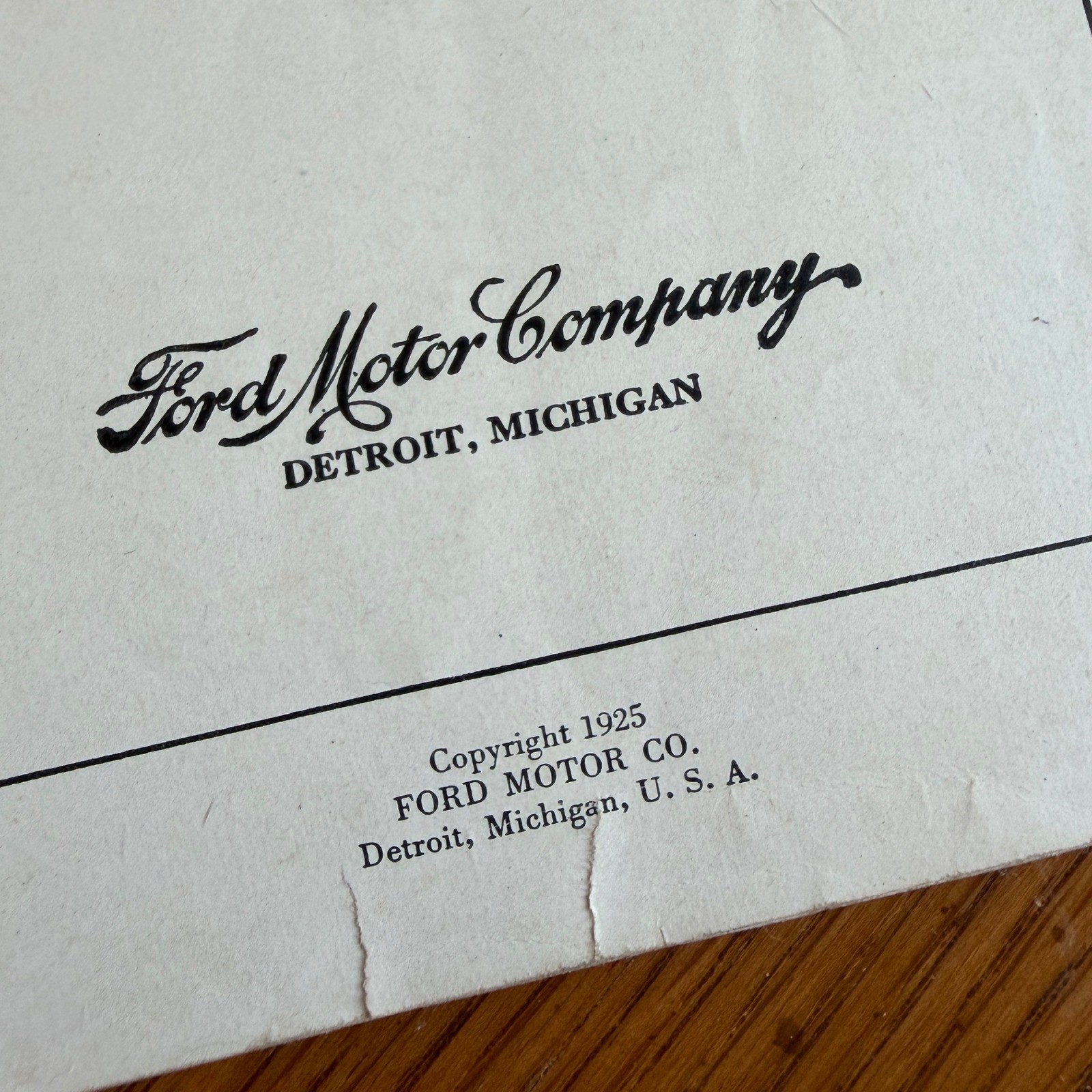 Vintage 1921 Fordson Tractor Manuals Parts List Schedule of Repair Charges Lot 4